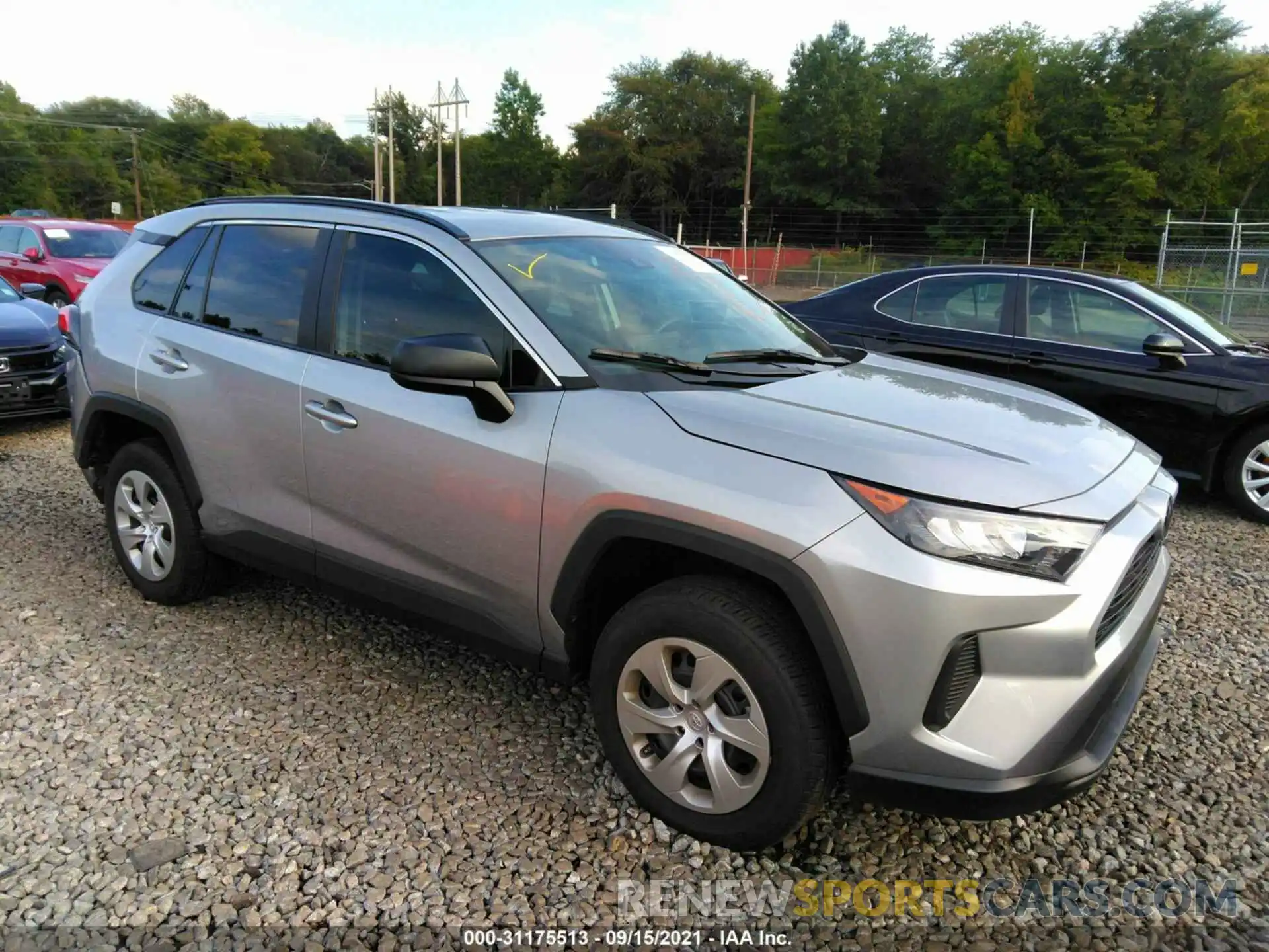 1 Photograph of a damaged car 2T3F1RFV6MC205680 TOYOTA RAV4 2021