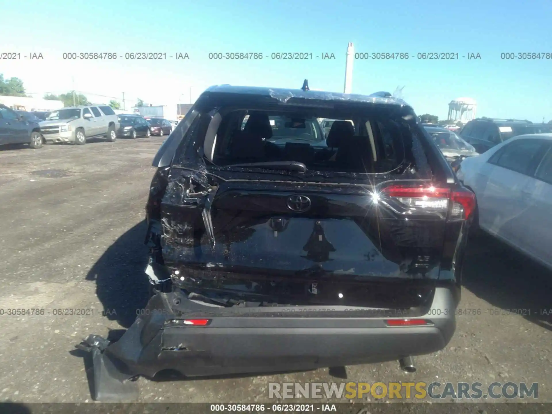 6 Photograph of a damaged car 2T3F1RFV6MC209616 TOYOTA RAV4 2021