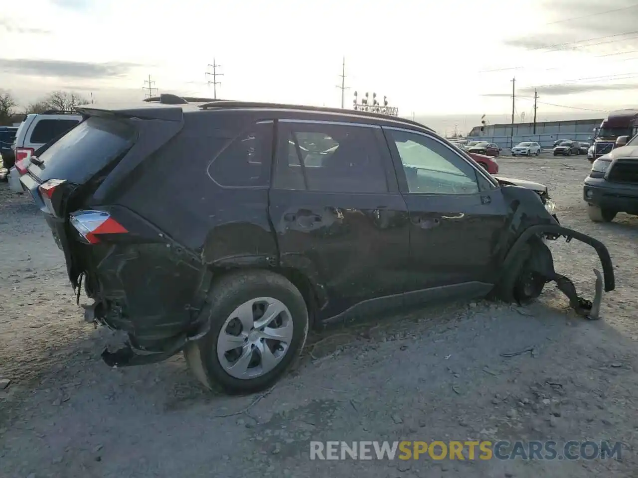 3 Photograph of a damaged car 2T3F1RFV6MC219286 TOYOTA RAV4 2021