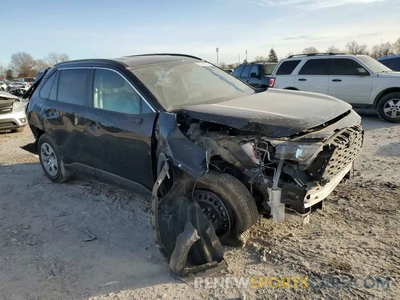 4 Photograph of a damaged car 2T3F1RFV6MC219286 TOYOTA RAV4 2021