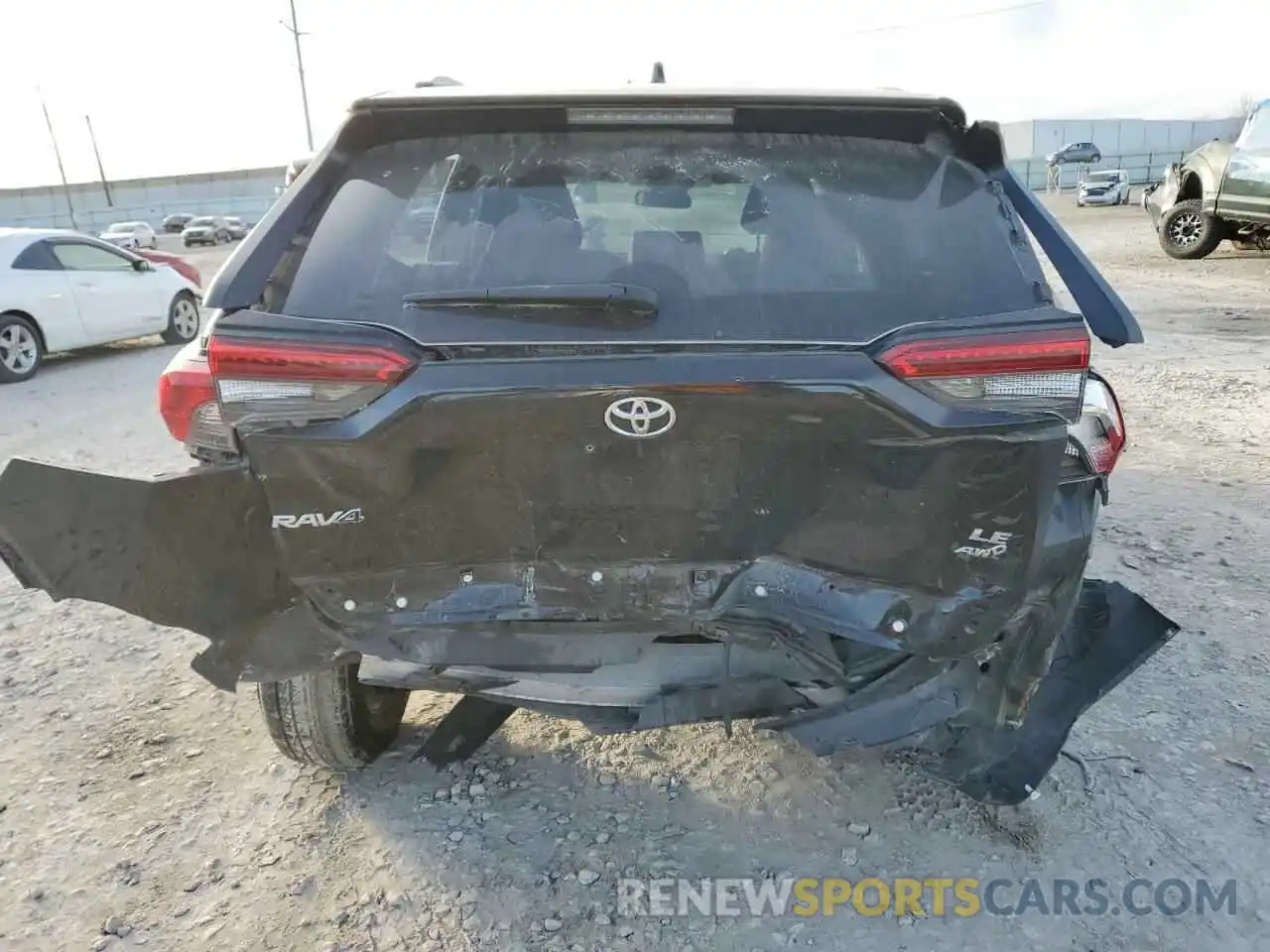 6 Photograph of a damaged car 2T3F1RFV6MC219286 TOYOTA RAV4 2021