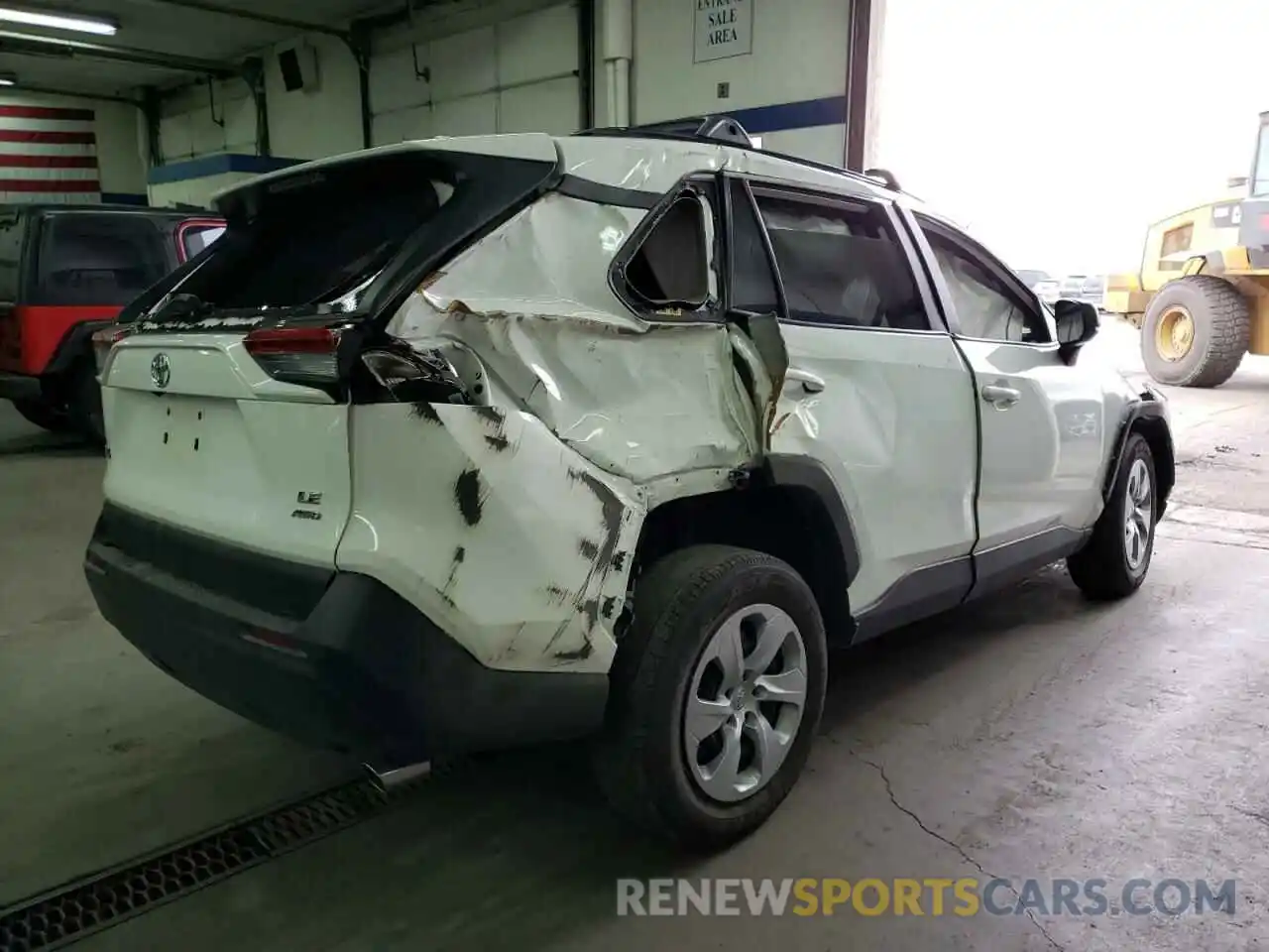 3 Photograph of a damaged car 2T3F1RFV6MC219823 TOYOTA RAV4 2021