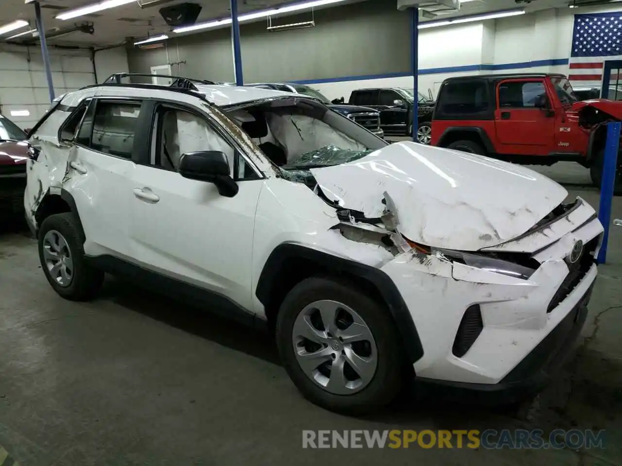 4 Photograph of a damaged car 2T3F1RFV6MC219823 TOYOTA RAV4 2021