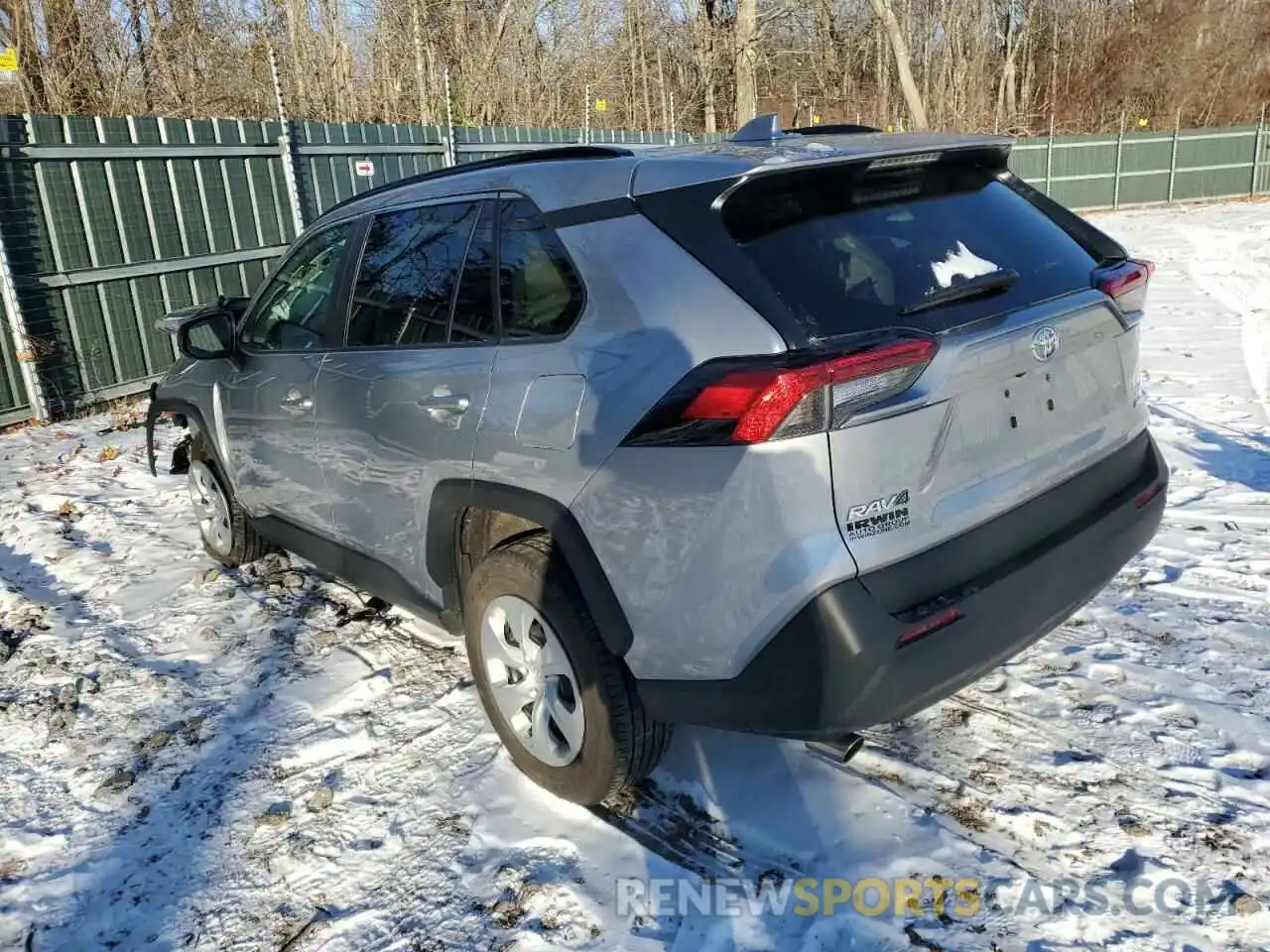 2 Photograph of a damaged car 2T3F1RFV6MC221510 TOYOTA RAV4 2021