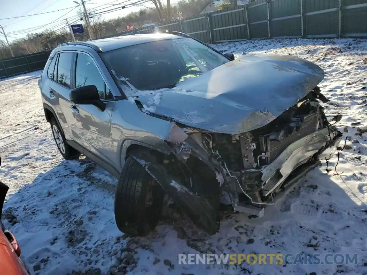 4 Photograph of a damaged car 2T3F1RFV6MC221510 TOYOTA RAV4 2021