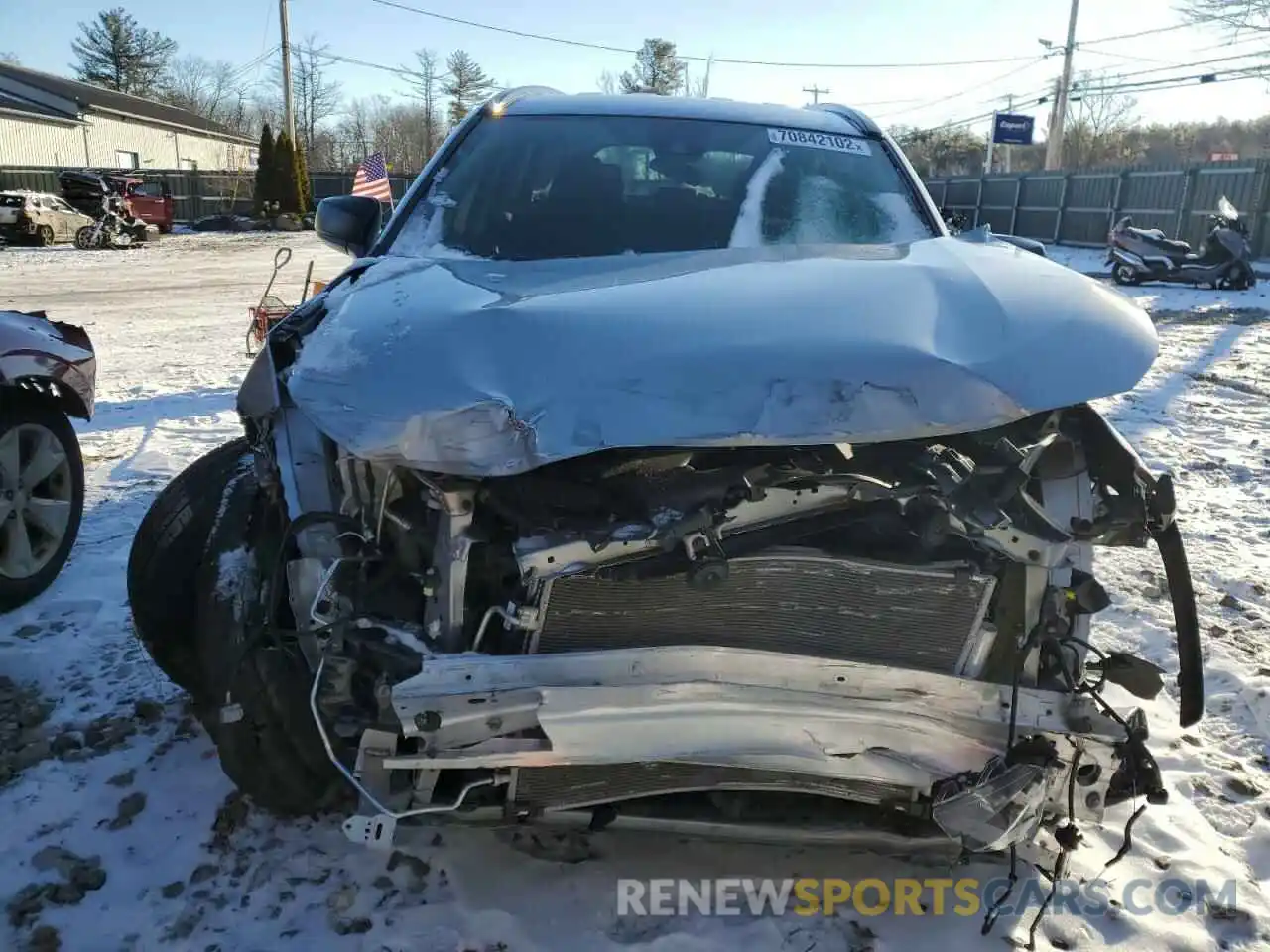 5 Photograph of a damaged car 2T3F1RFV6MC221510 TOYOTA RAV4 2021