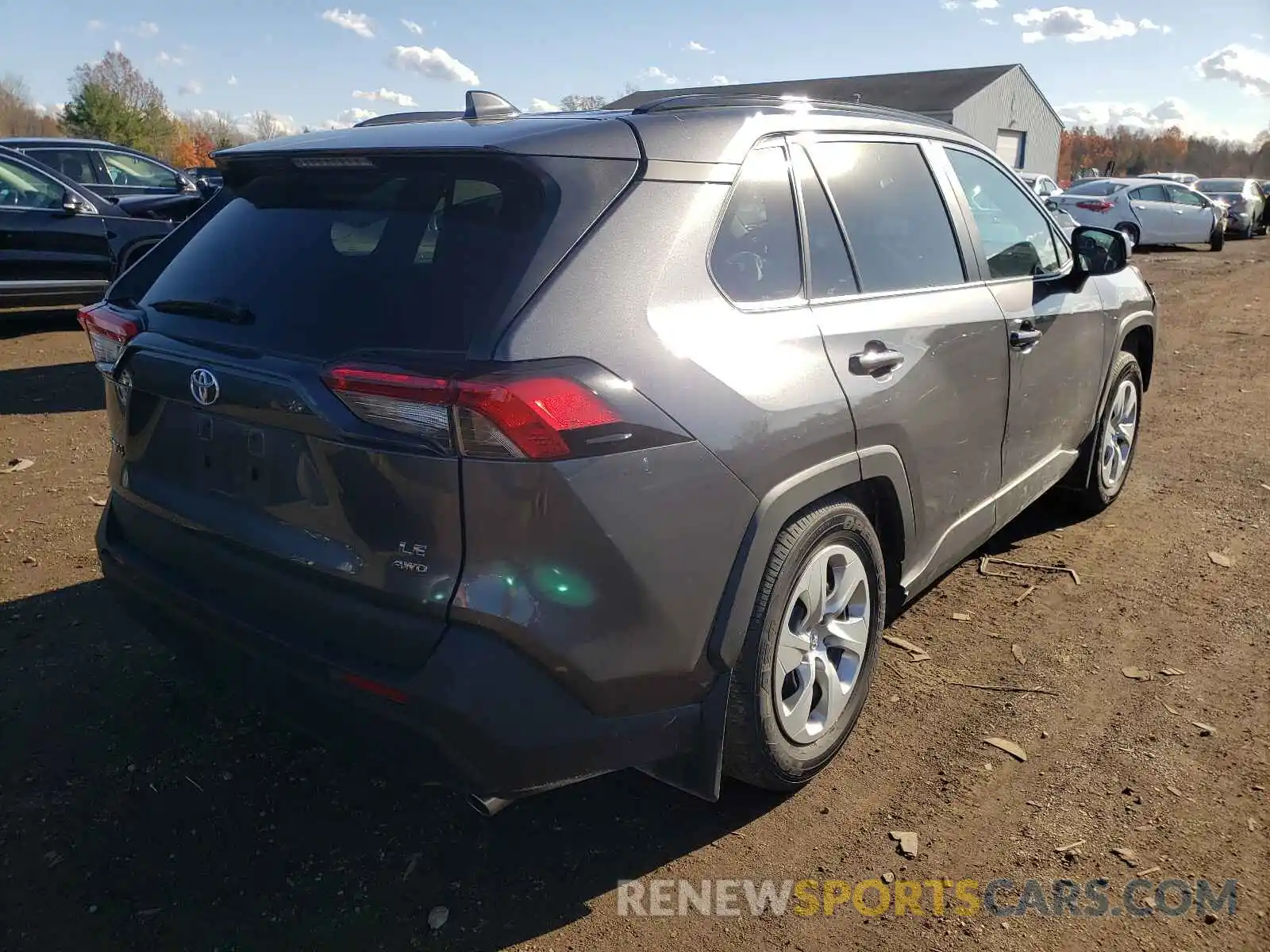 4 Photograph of a damaged car 2T3F1RFV6MC224777 TOYOTA RAV4 2021