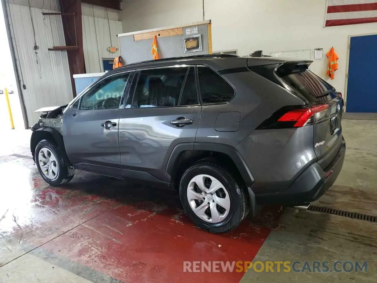 2 Photograph of a damaged car 2T3F1RFV6MC229333 TOYOTA RAV4 2021
