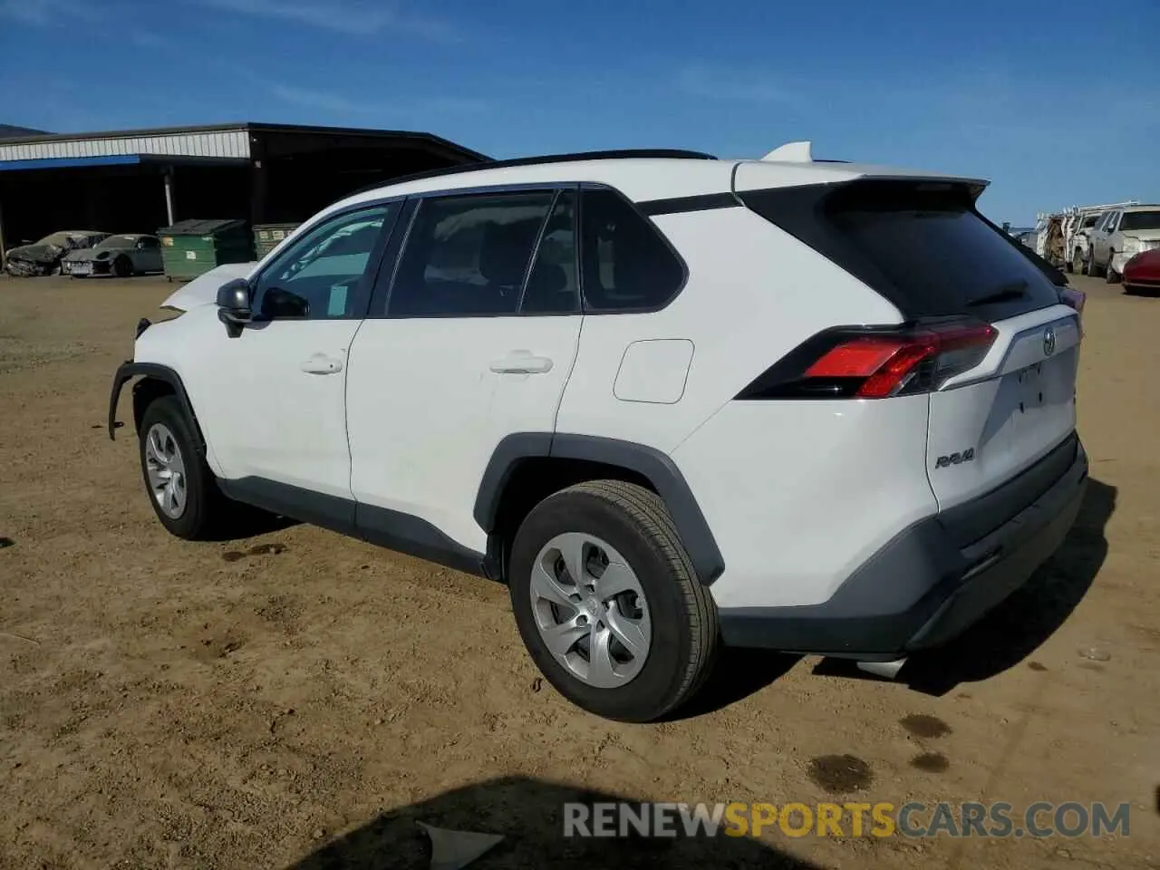 2 Photograph of a damaged car 2T3F1RFV6MC230966 TOYOTA RAV4 2021