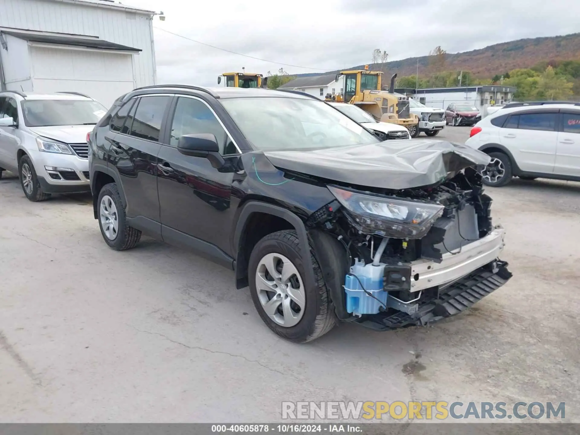 1 Photograph of a damaged car 2T3F1RFV6MC243250 TOYOTA RAV4 2021