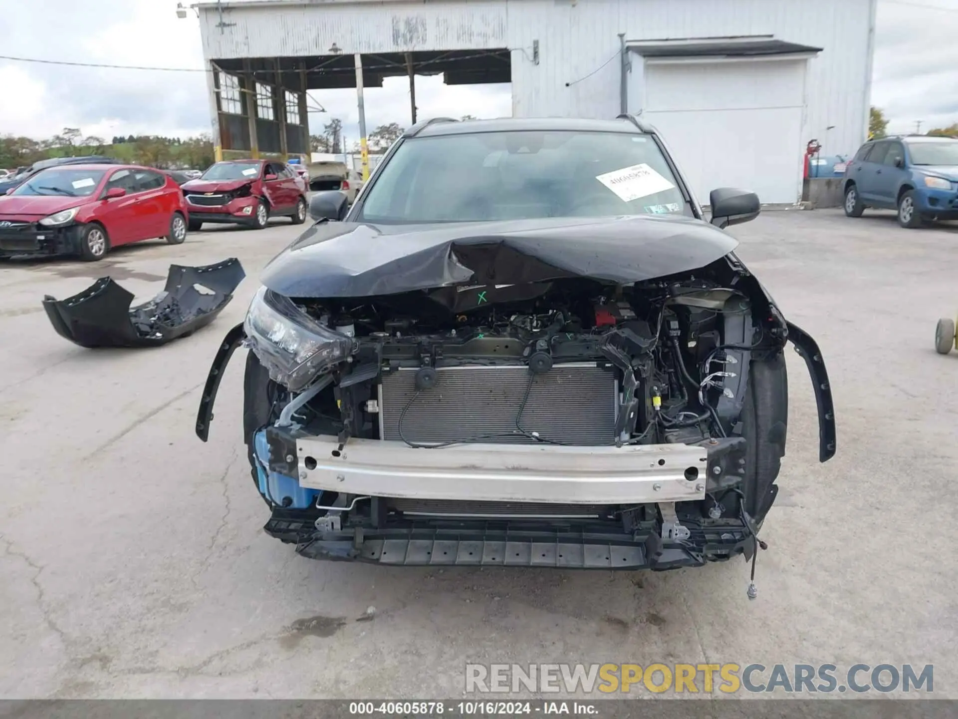 13 Photograph of a damaged car 2T3F1RFV6MC243250 TOYOTA RAV4 2021