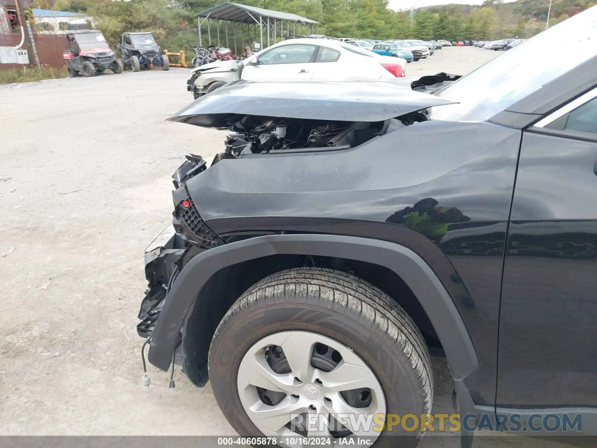 18 Photograph of a damaged car 2T3F1RFV6MC243250 TOYOTA RAV4 2021