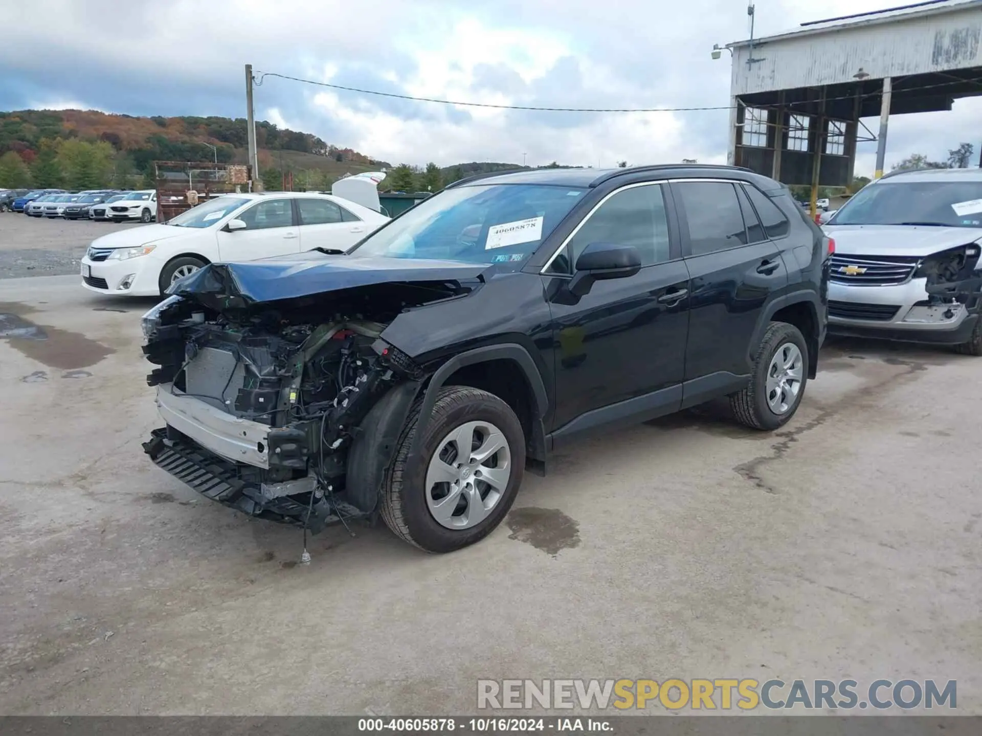 2 Photograph of a damaged car 2T3F1RFV6MC243250 TOYOTA RAV4 2021