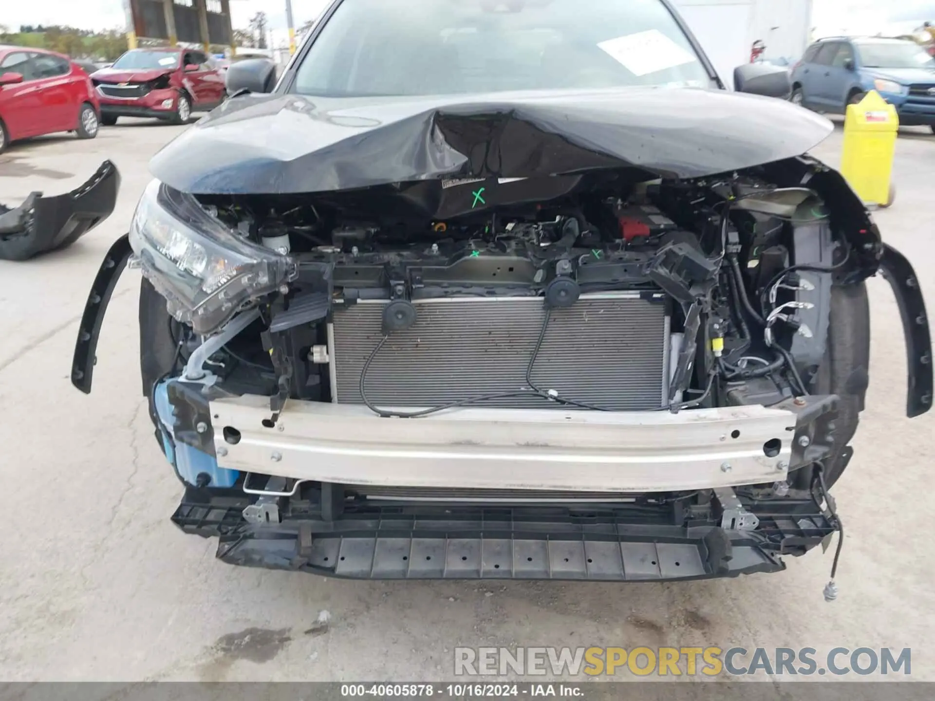 21 Photograph of a damaged car 2T3F1RFV6MC243250 TOYOTA RAV4 2021
