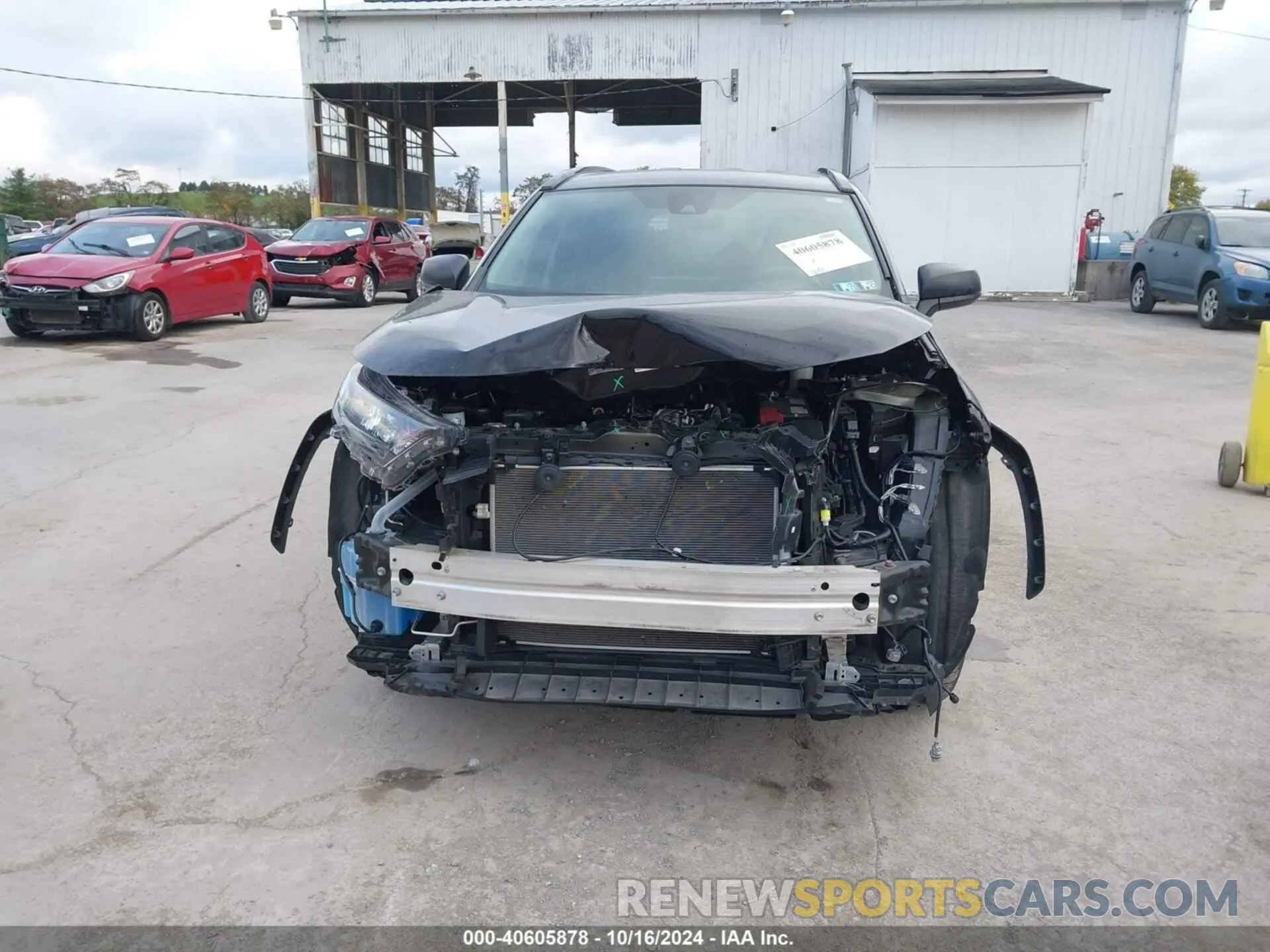 6 Photograph of a damaged car 2T3F1RFV6MC243250 TOYOTA RAV4 2021