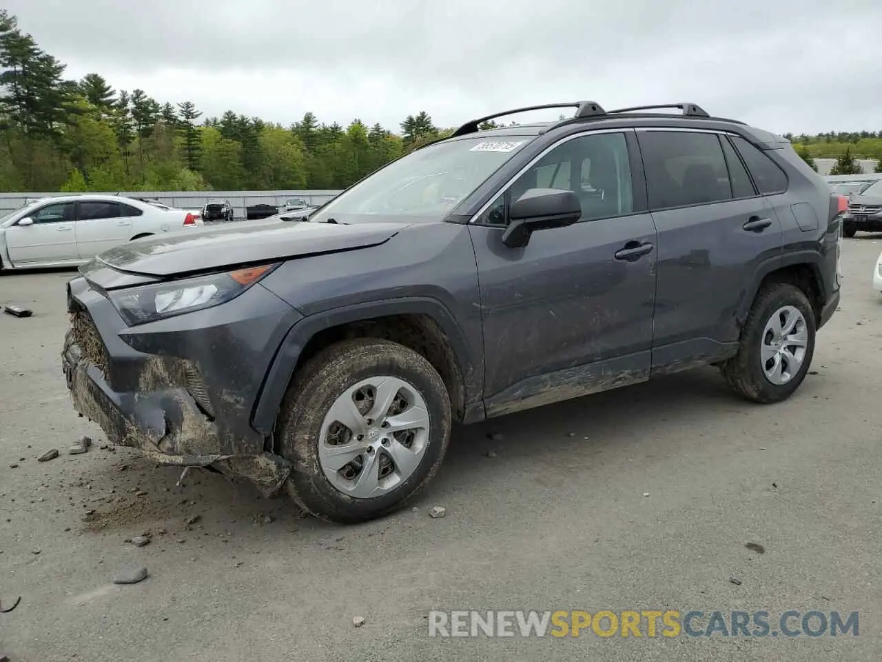 1 Photograph of a damaged car 2T3F1RFV6MC247024 TOYOTA RAV4 2021