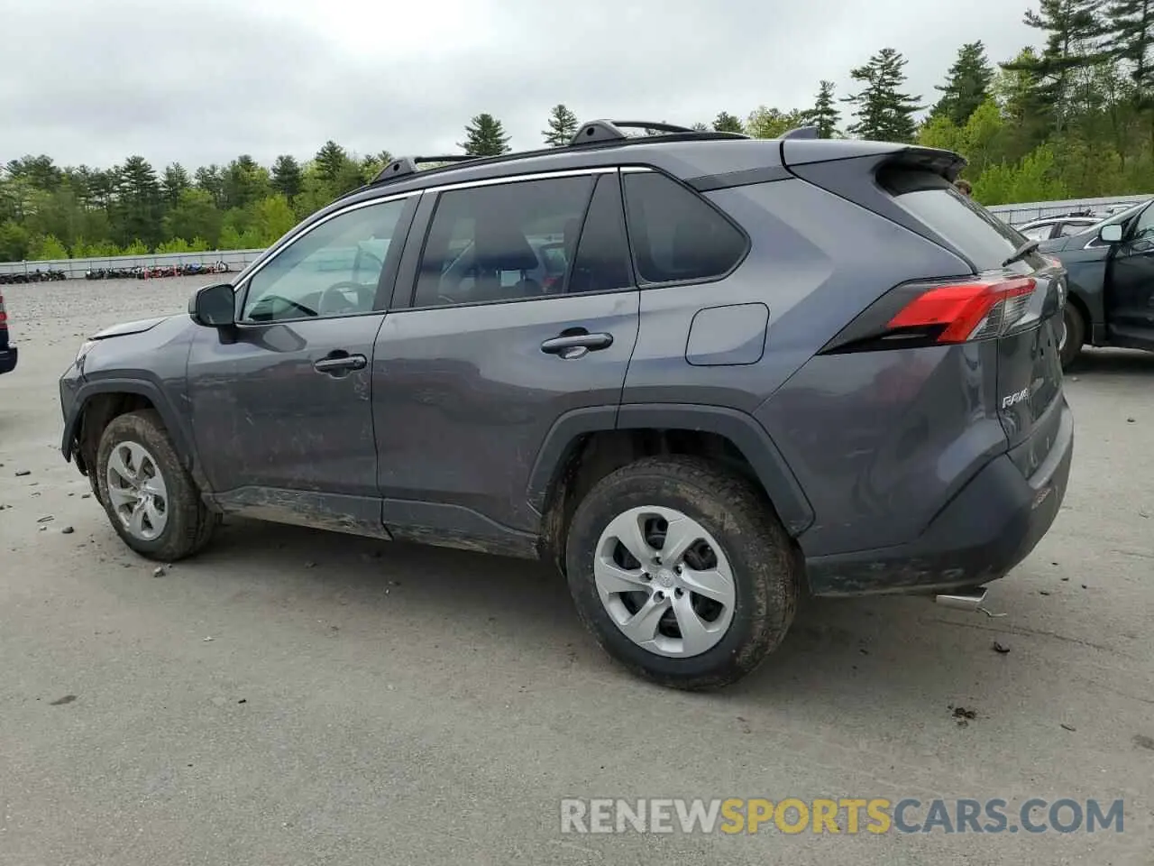 2 Photograph of a damaged car 2T3F1RFV6MC247024 TOYOTA RAV4 2021