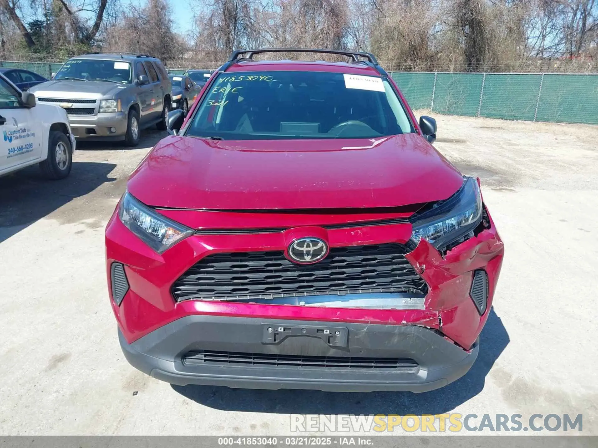12 Photograph of a damaged car 2T3F1RFV6MW153188 TOYOTA RAV4 2021
