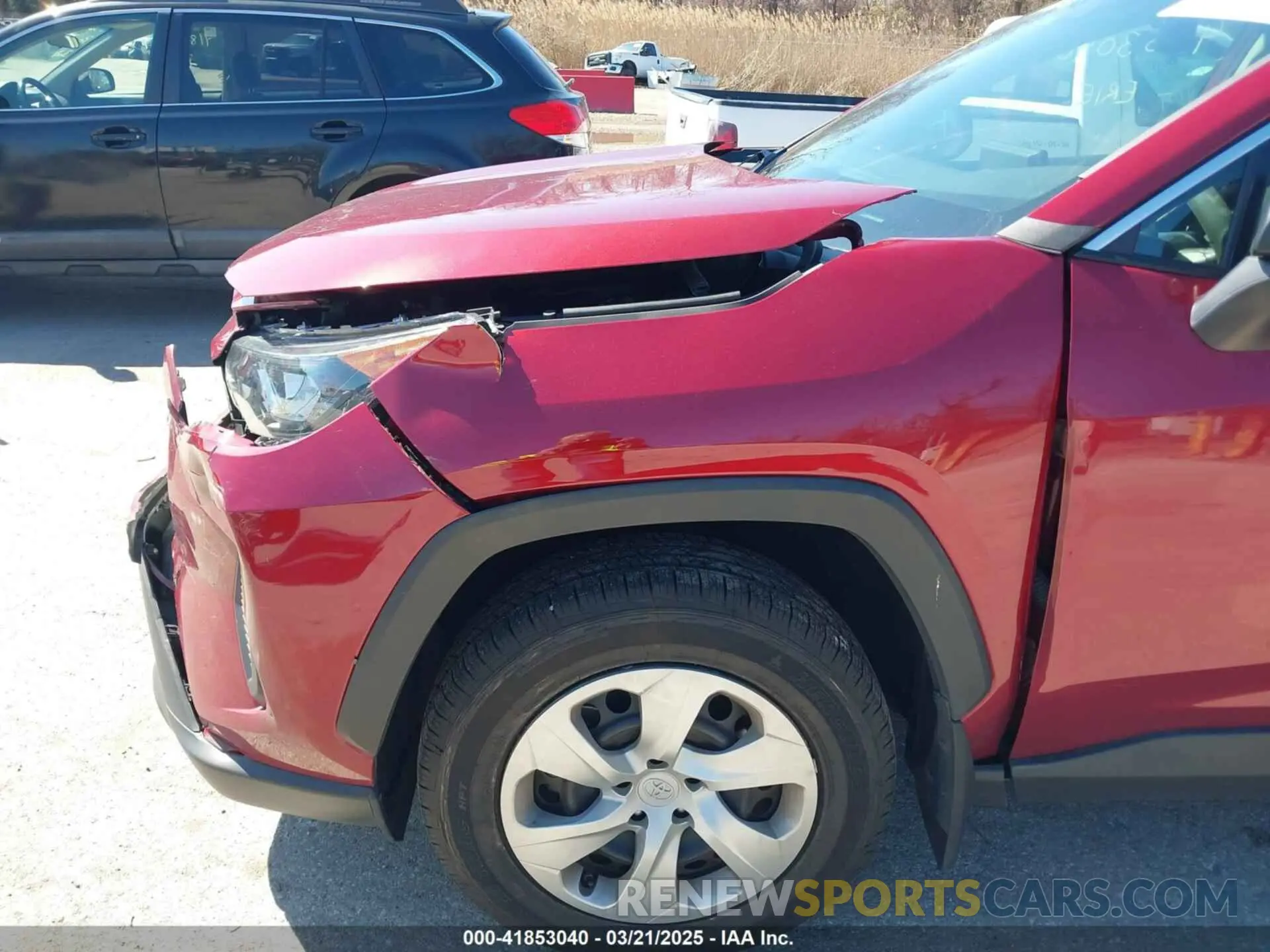 18 Photograph of a damaged car 2T3F1RFV6MW153188 TOYOTA RAV4 2021