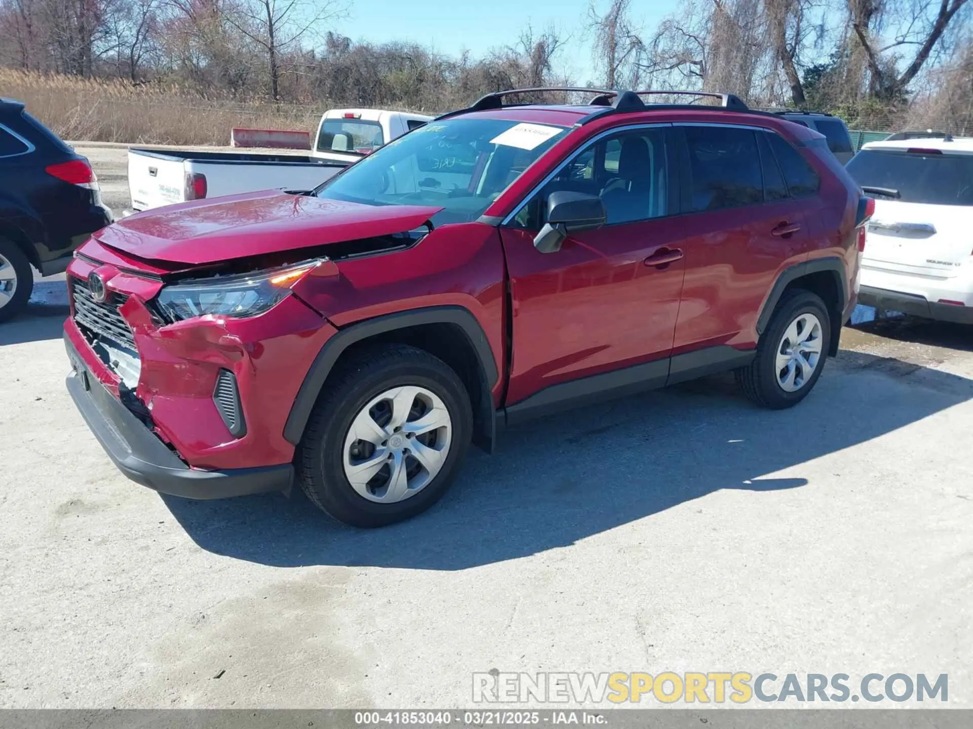 2 Photograph of a damaged car 2T3F1RFV6MW153188 TOYOTA RAV4 2021