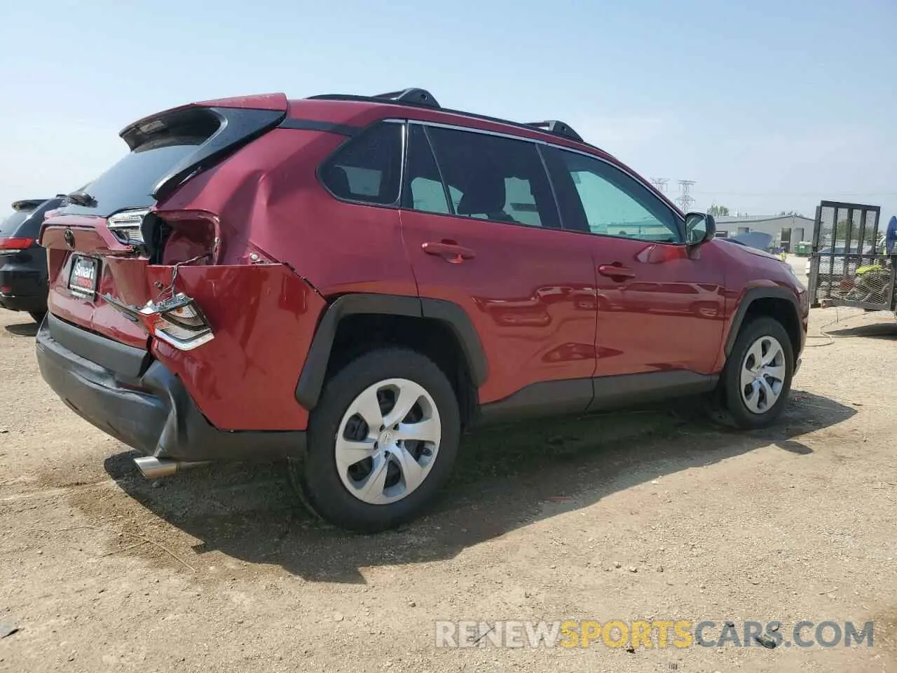 3 Photograph of a damaged car 2T3F1RFV6MW173053 TOYOTA RAV4 2021