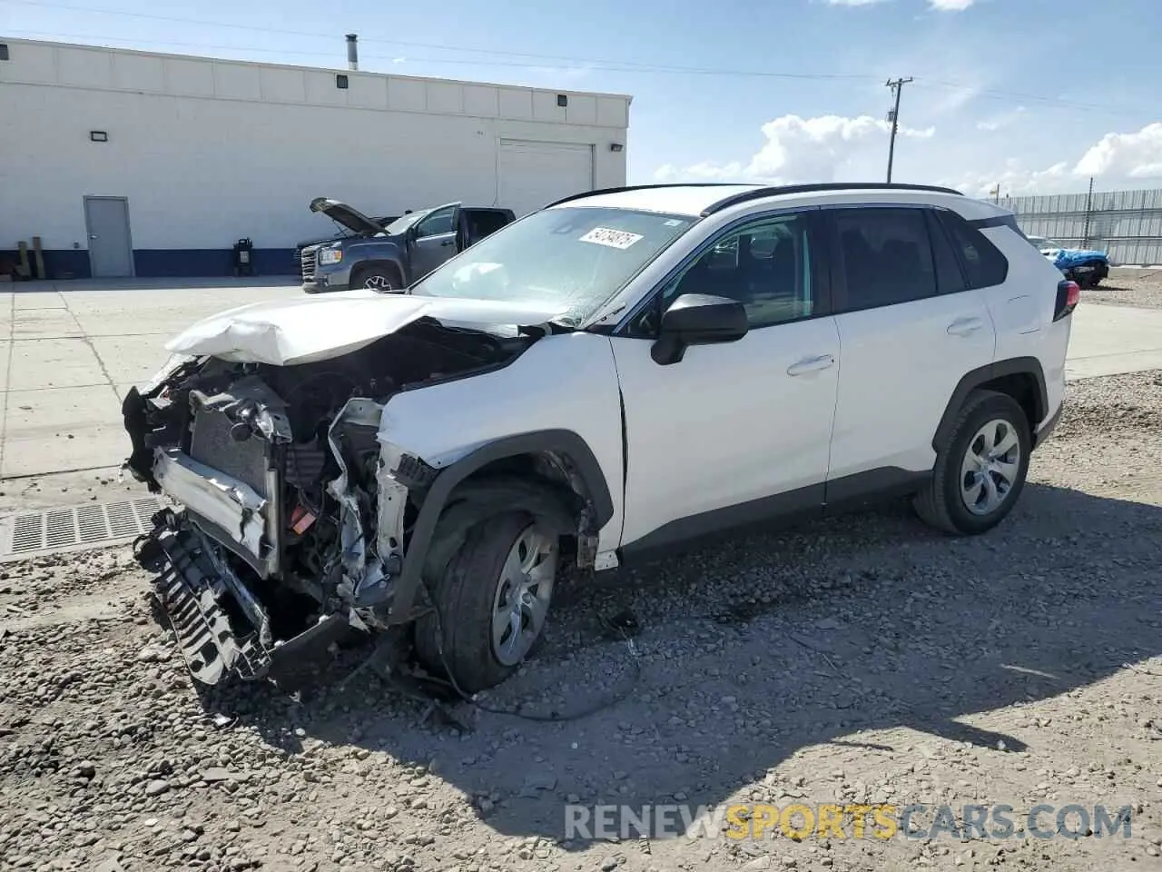 1 Photograph of a damaged car 2T3F1RFV6MW185283 TOYOTA RAV4 2021