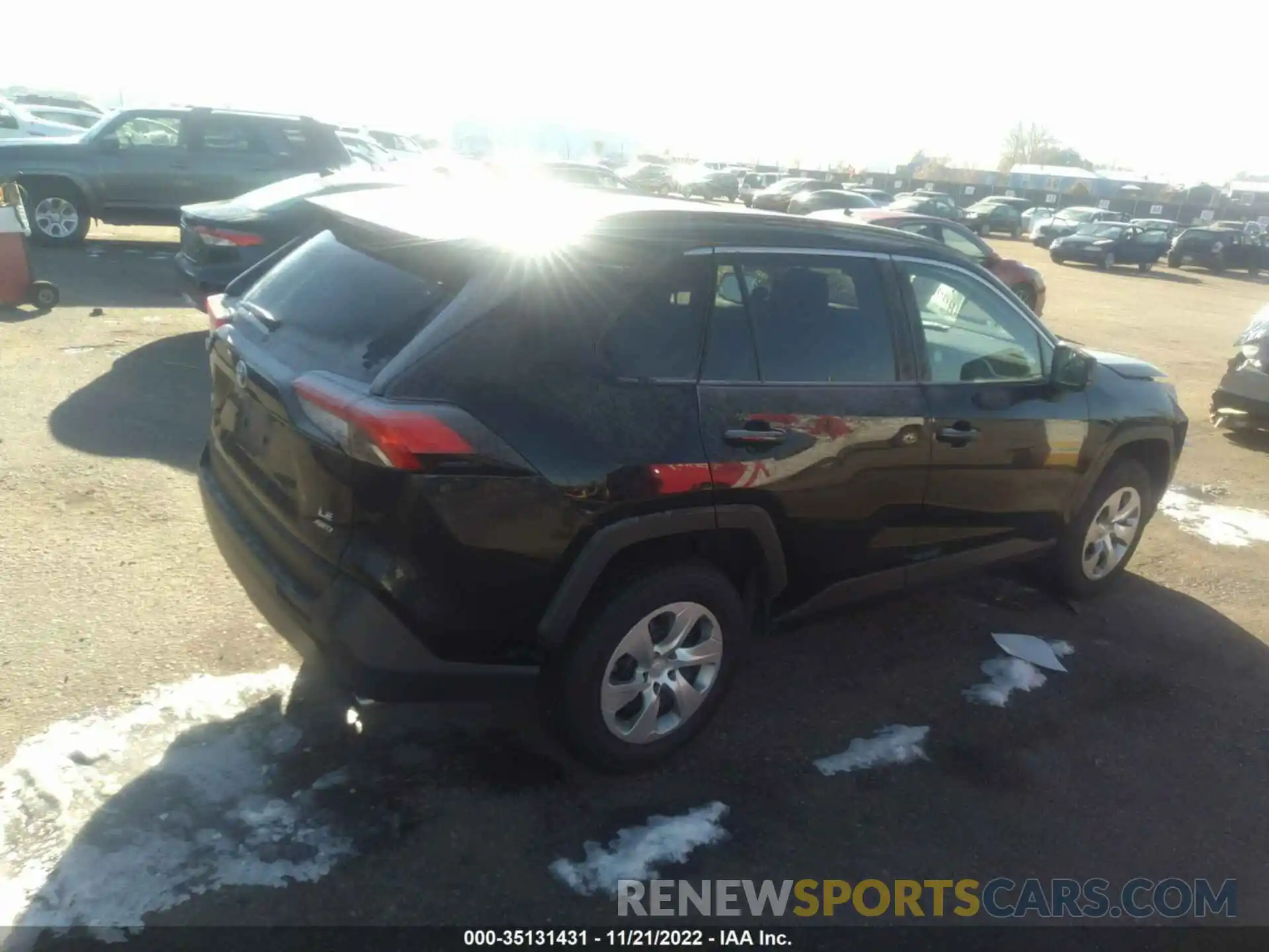 4 Photograph of a damaged car 2T3F1RFV6MW195716 TOYOTA RAV4 2021