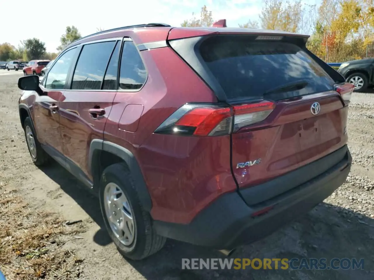 2 Photograph of a damaged car 2T3F1RFV6MW200347 TOYOTA RAV4 2021