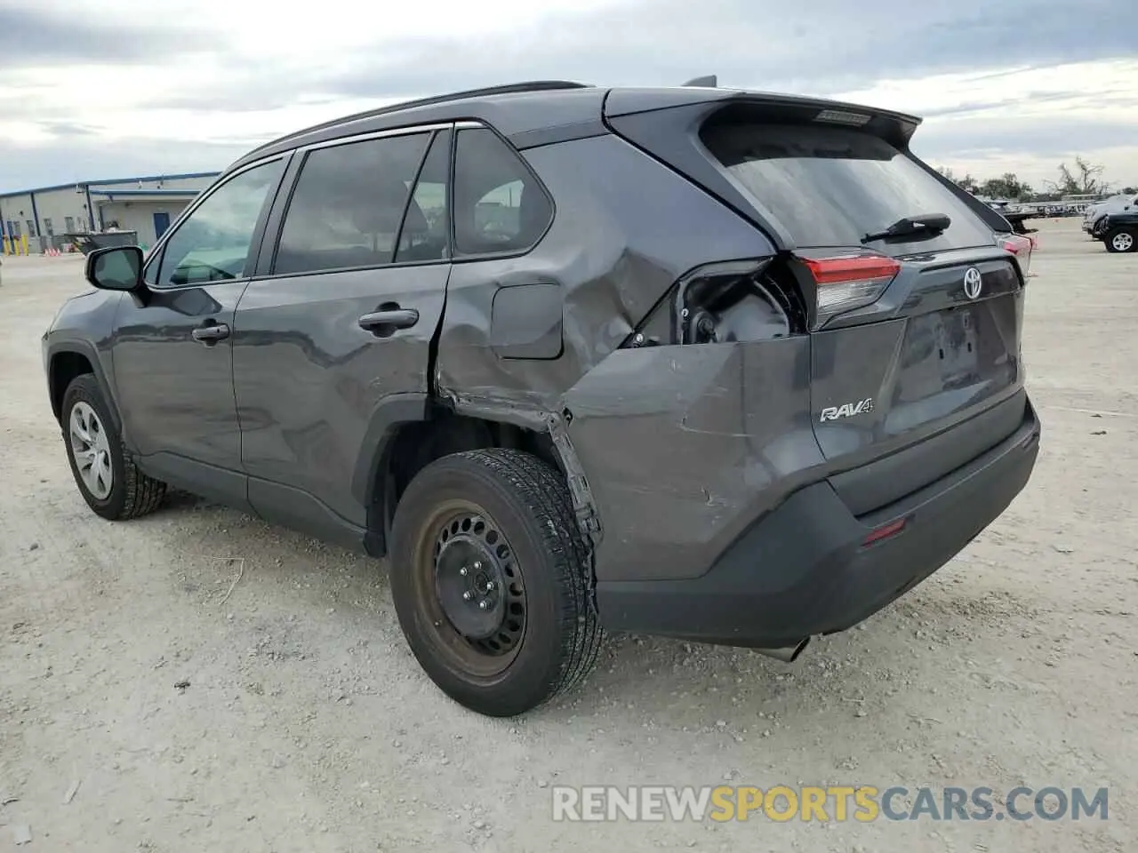 2 Photograph of a damaged car 2T3F1RFV6MW202633 TOYOTA RAV4 2021