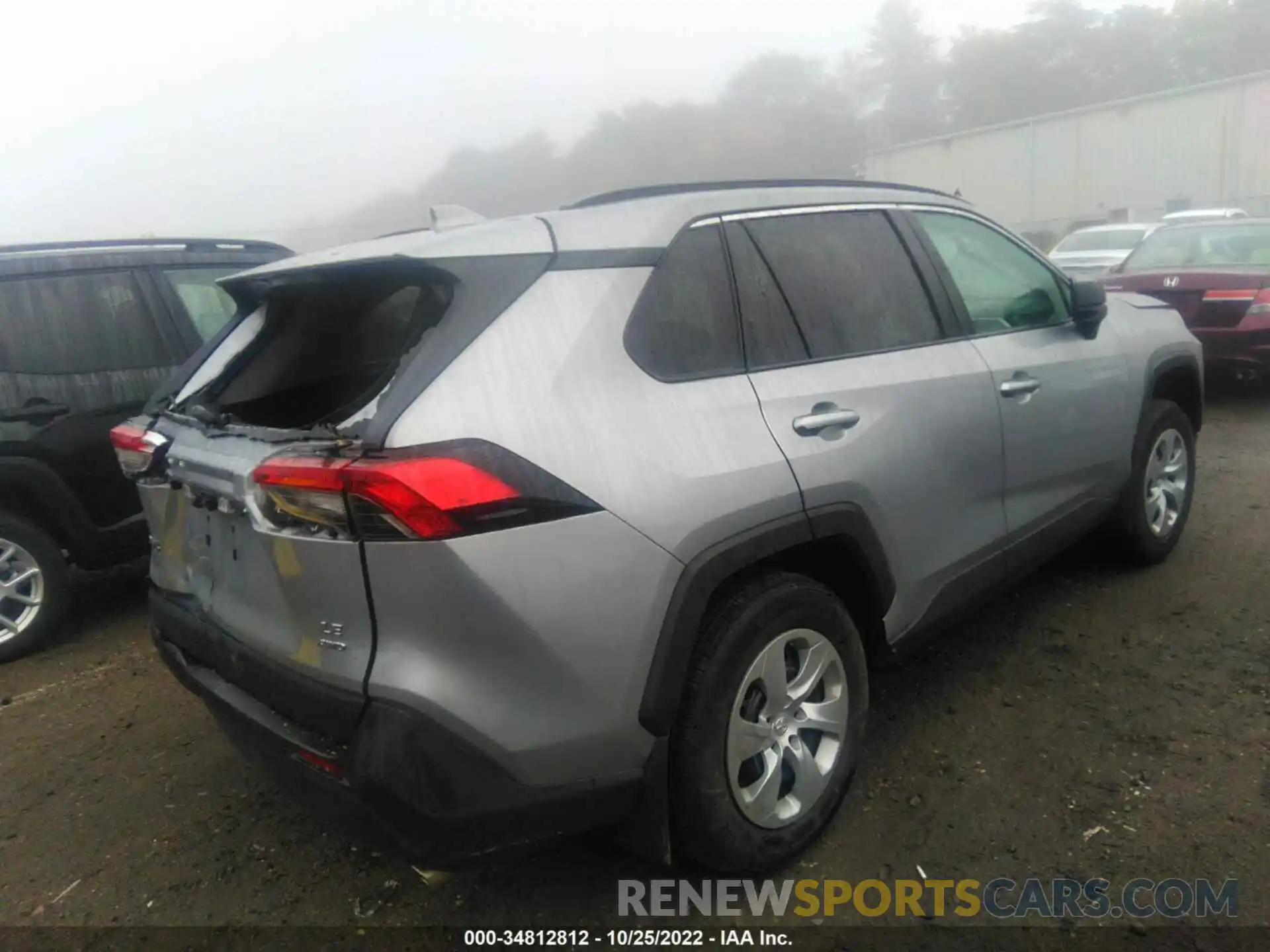 4 Photograph of a damaged car 2T3F1RFV6MW227564 TOYOTA RAV4 2021