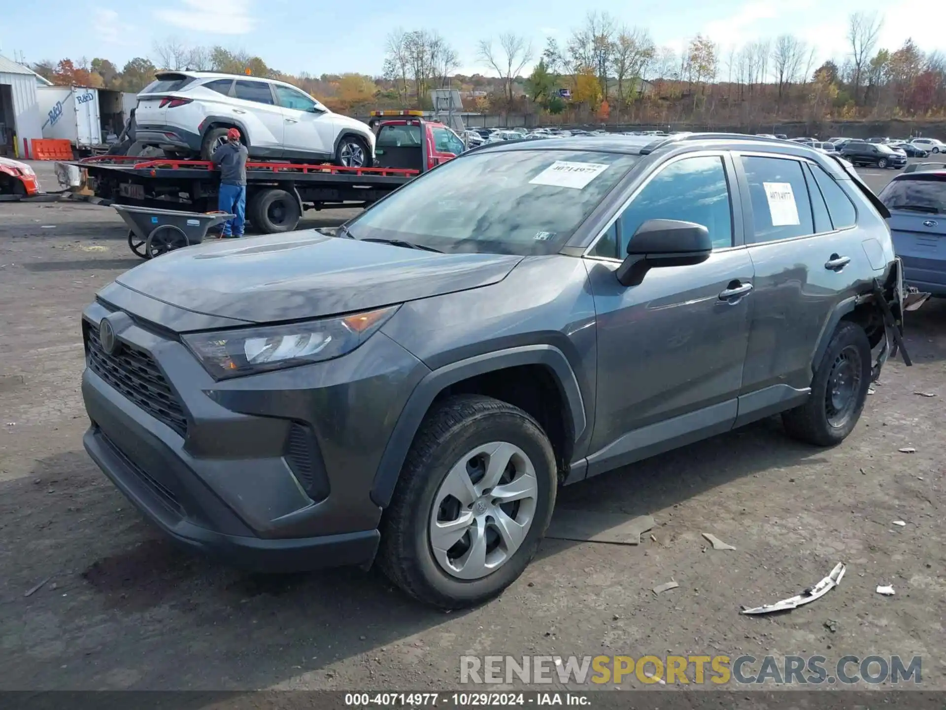 2 Photograph of a damaged car 2T3F1RFV7MC151886 TOYOTA RAV4 2021