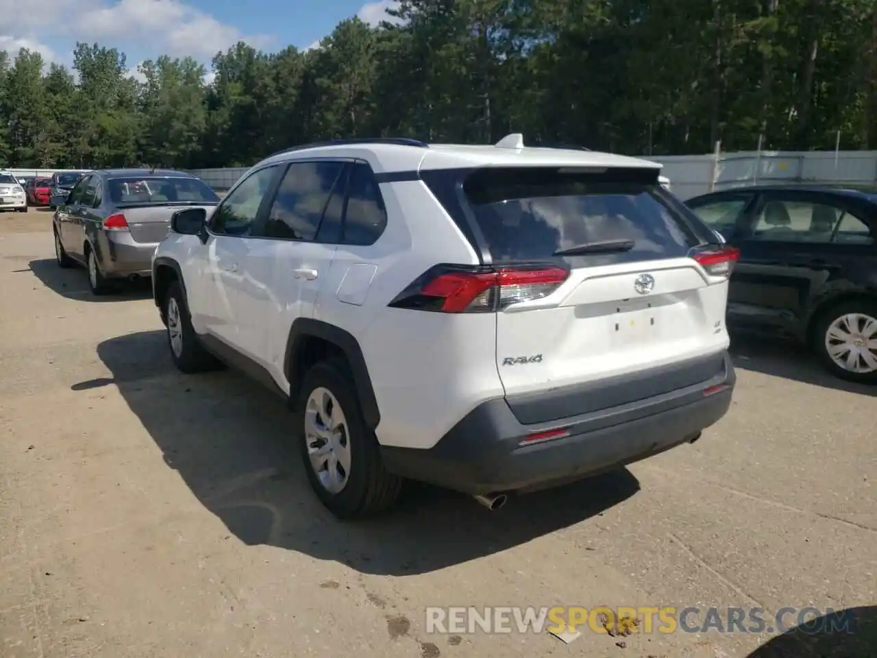 3 Photograph of a damaged car 2T3F1RFV7MC156974 TOYOTA RAV4 2021