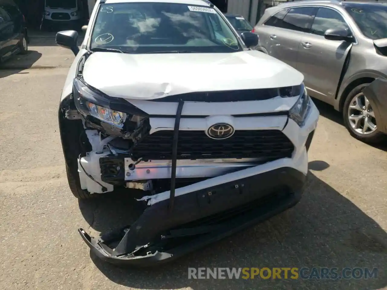 9 Photograph of a damaged car 2T3F1RFV7MC156974 TOYOTA RAV4 2021