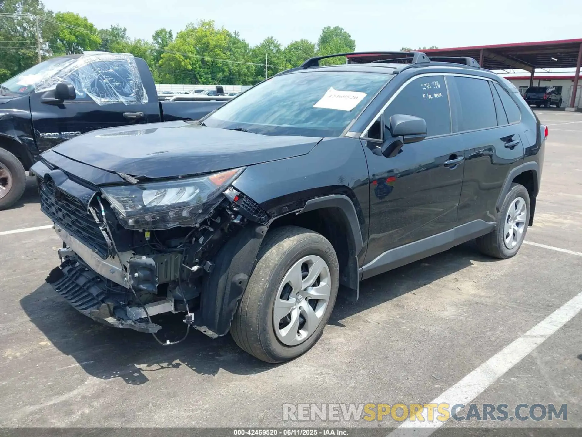 2 Photograph of a damaged car 2T3F1RFV7MC157414 TOYOTA RAV4 2021