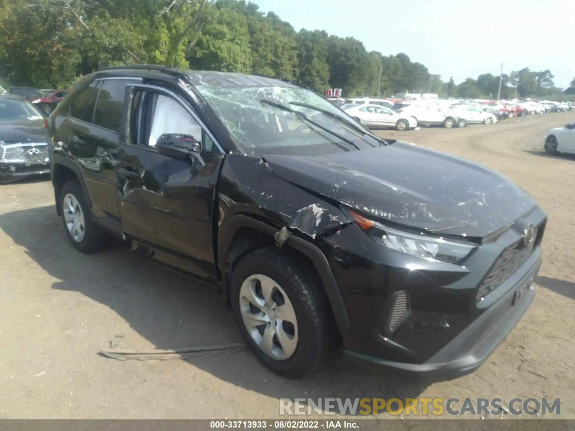 1 Photograph of a damaged car 2T3F1RFV7MC159762 TOYOTA RAV4 2021