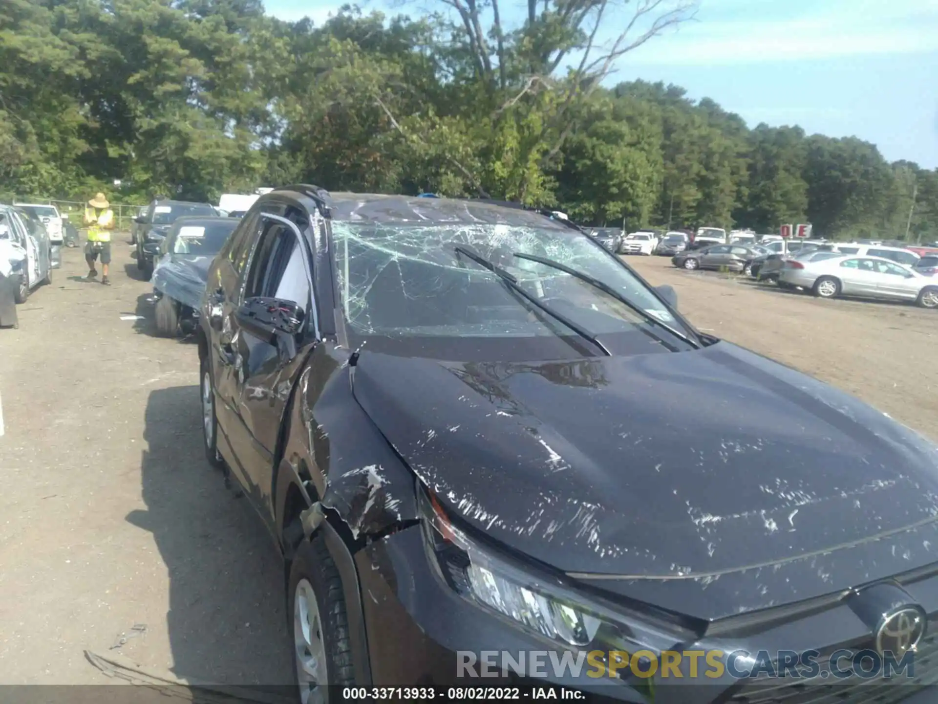 6 Photograph of a damaged car 2T3F1RFV7MC159762 TOYOTA RAV4 2021