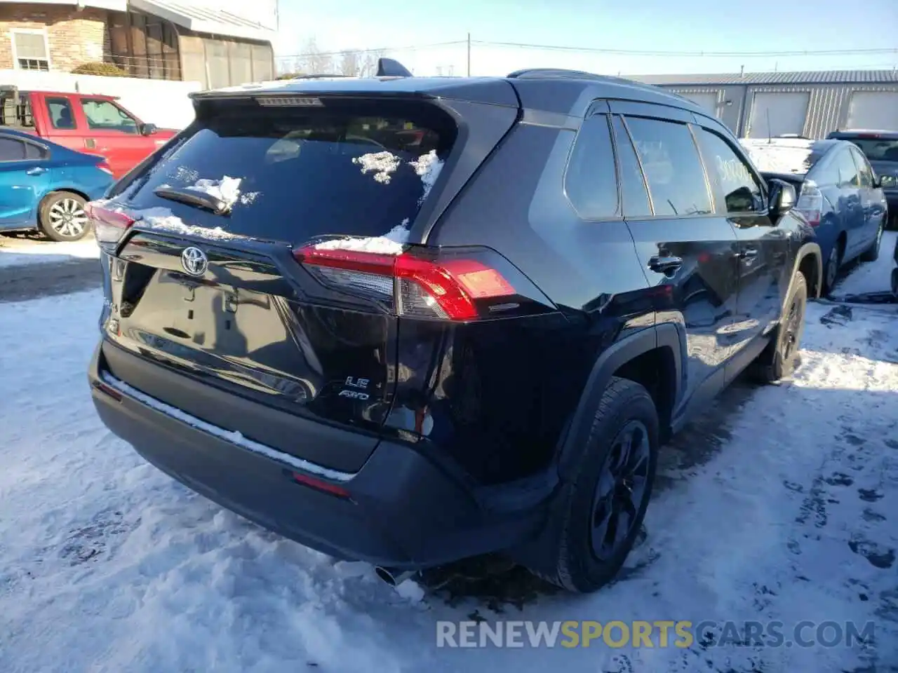 4 Photograph of a damaged car 2T3F1RFV7MC163147 TOYOTA RAV4 2021