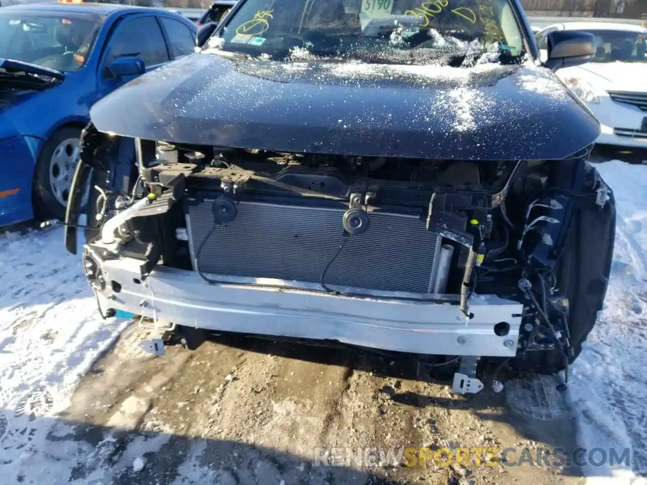 9 Photograph of a damaged car 2T3F1RFV7MC163147 TOYOTA RAV4 2021