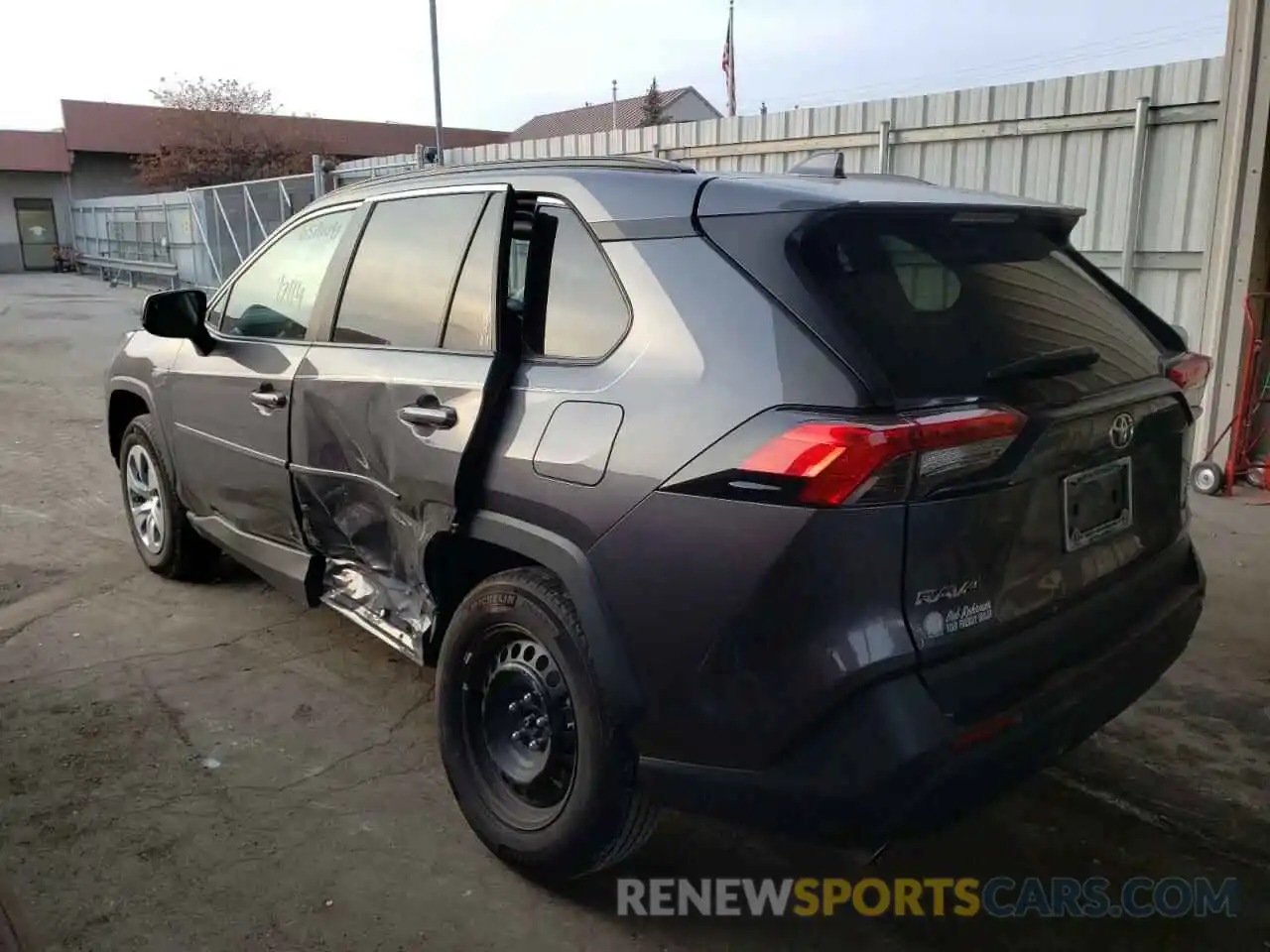 3 Photograph of a damaged car 2T3F1RFV7MC165013 TOYOTA RAV4 2021