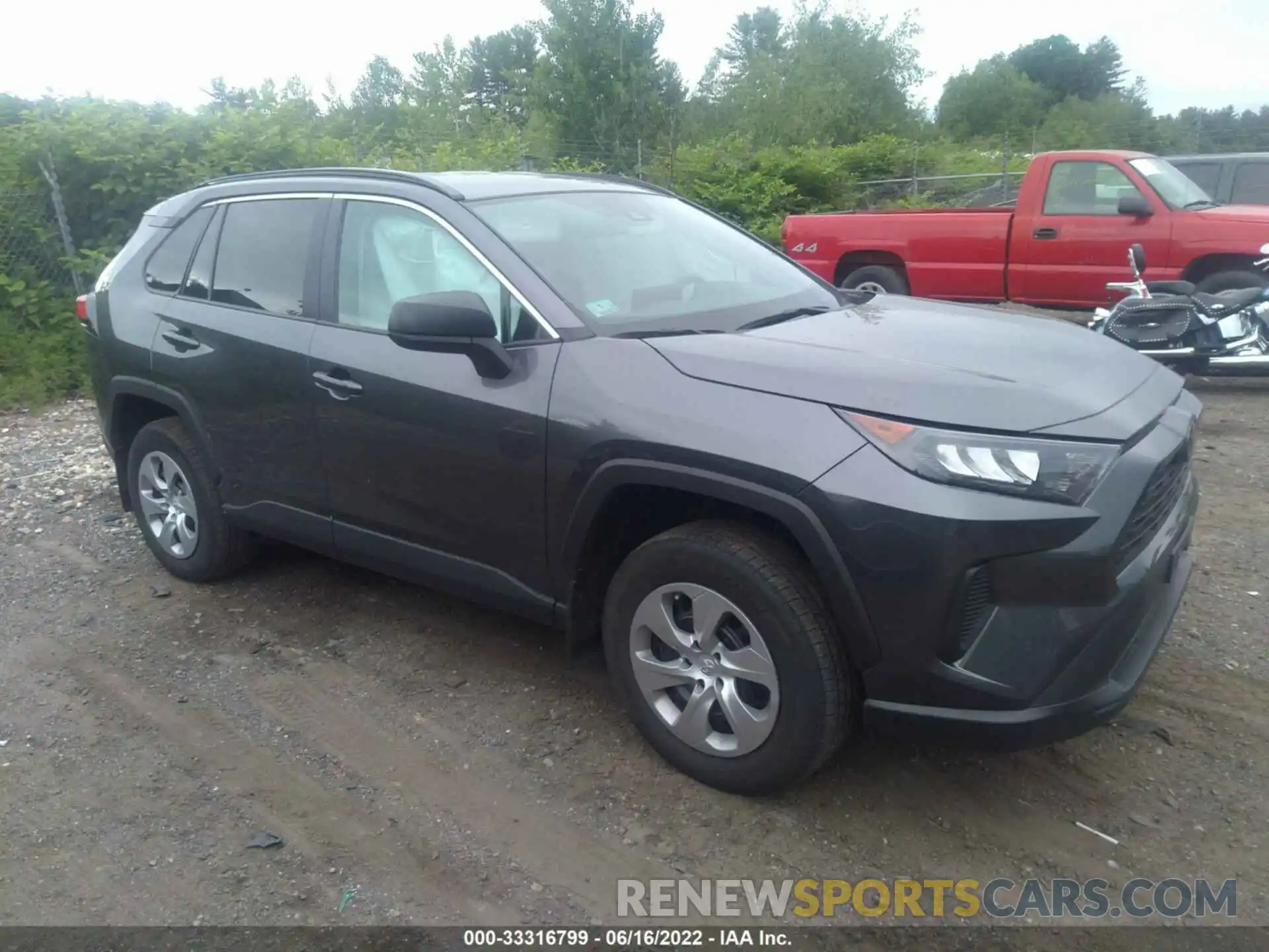 1 Photograph of a damaged car 2T3F1RFV7MC196505 TOYOTA RAV4 2021