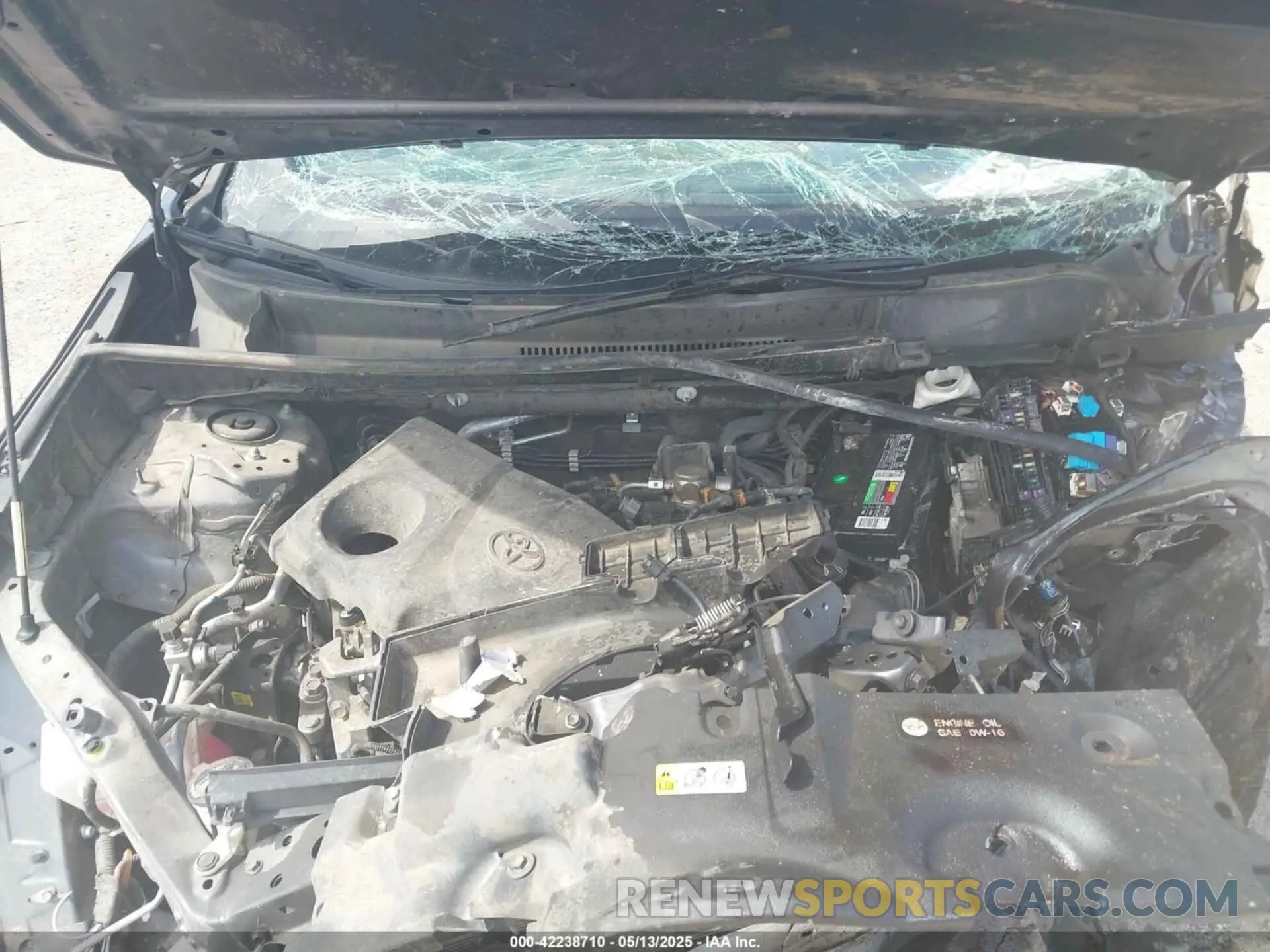 10 Photograph of a damaged car 2T3F1RFV7MC201590 TOYOTA RAV4 2021