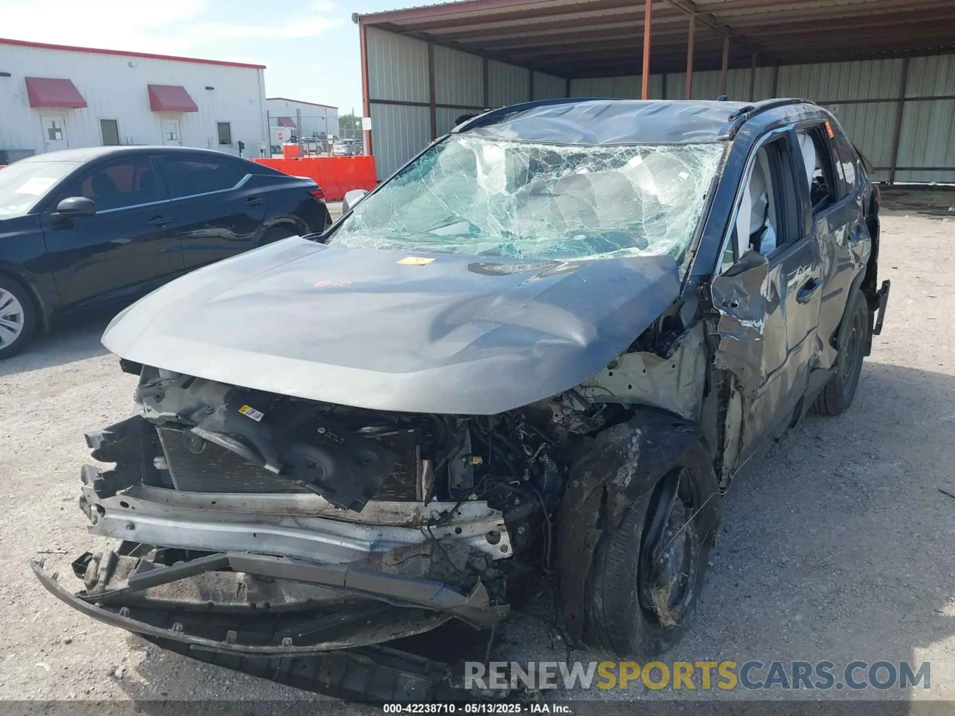 2 Photograph of a damaged car 2T3F1RFV7MC201590 TOYOTA RAV4 2021