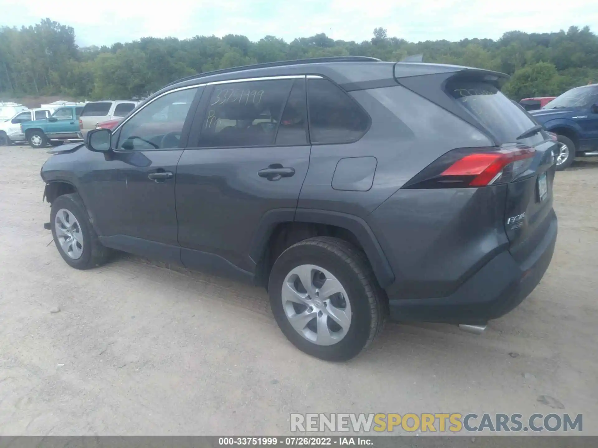 3 Photograph of a damaged car 2T3F1RFV7MC216171 TOYOTA RAV4 2021