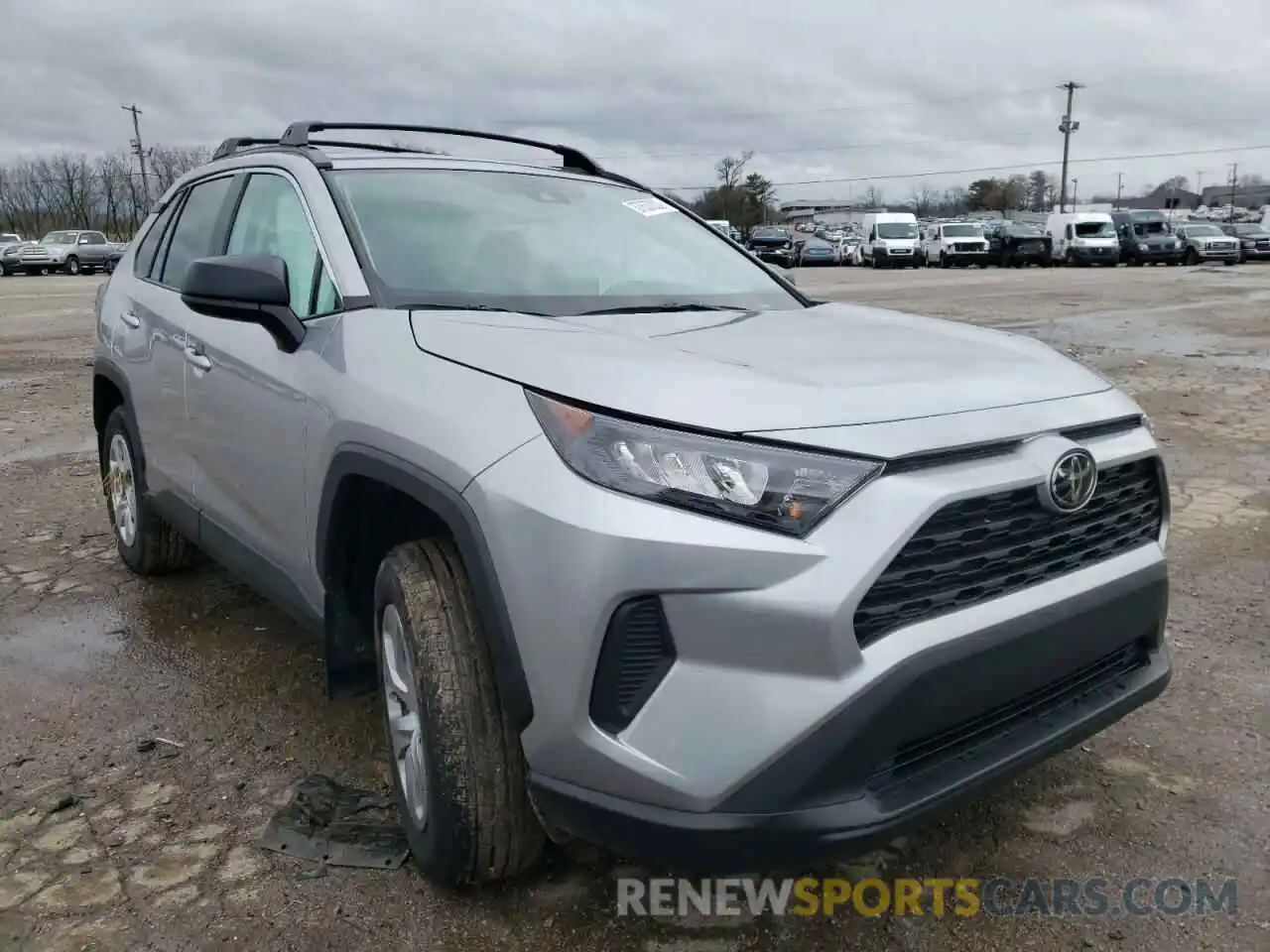 1 Photograph of a damaged car 2T3F1RFV7MC218910 TOYOTA RAV4 2021