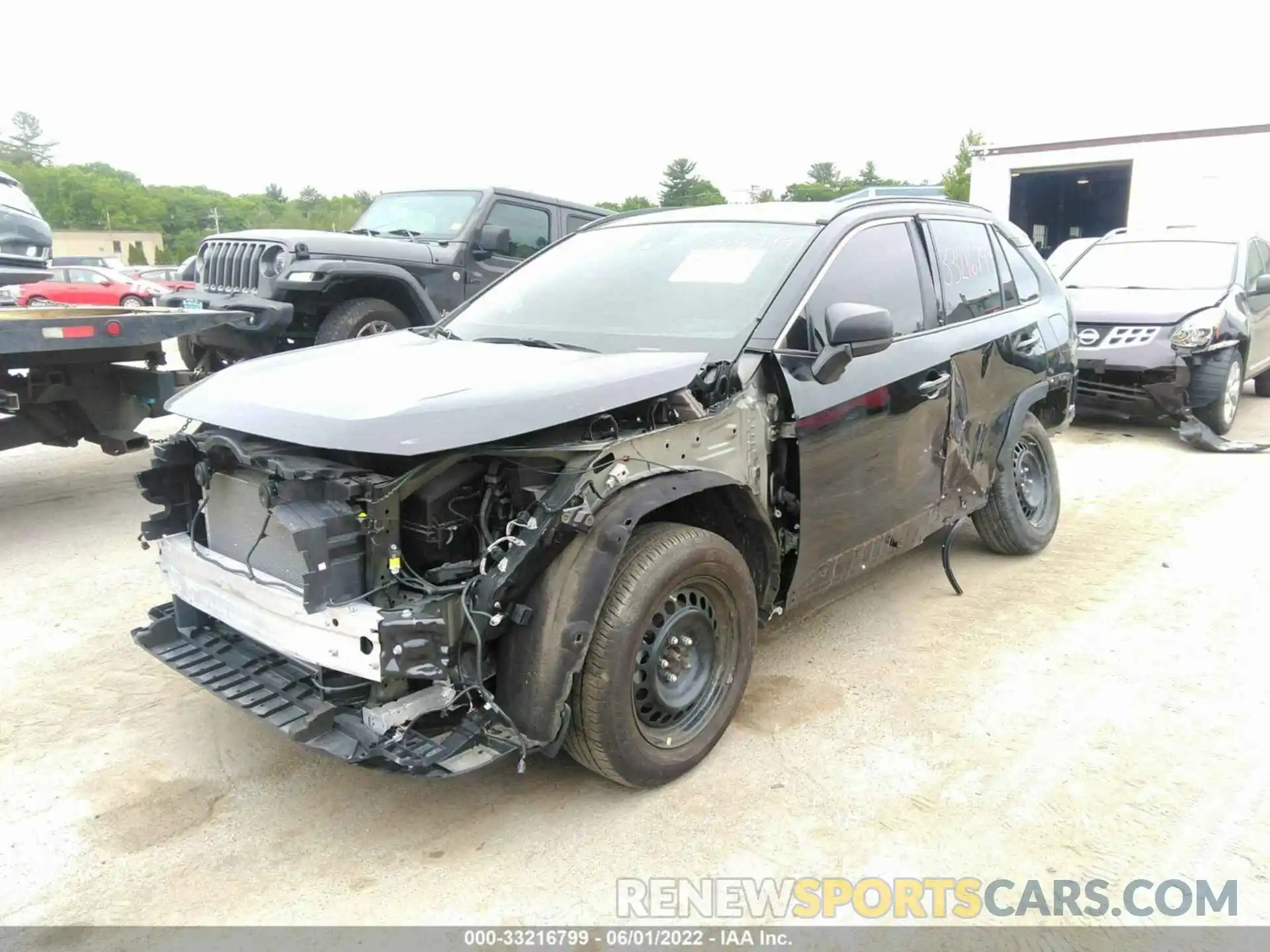 6 Photograph of a damaged car 2T3F1RFV7MC232046 TOYOTA RAV4 2021