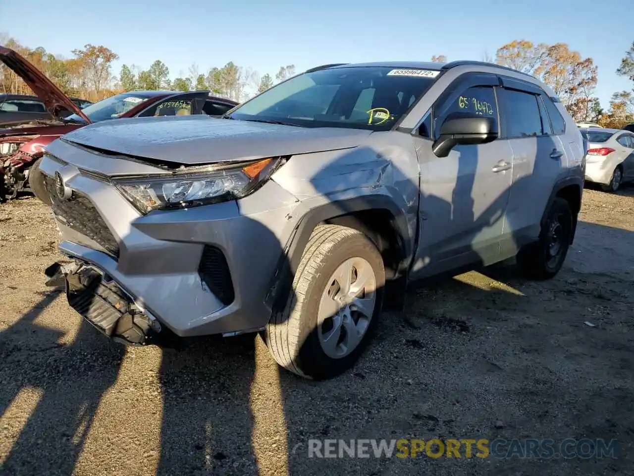 1 Photograph of a damaged car 2T3F1RFV7MC236906 TOYOTA RAV4 2021