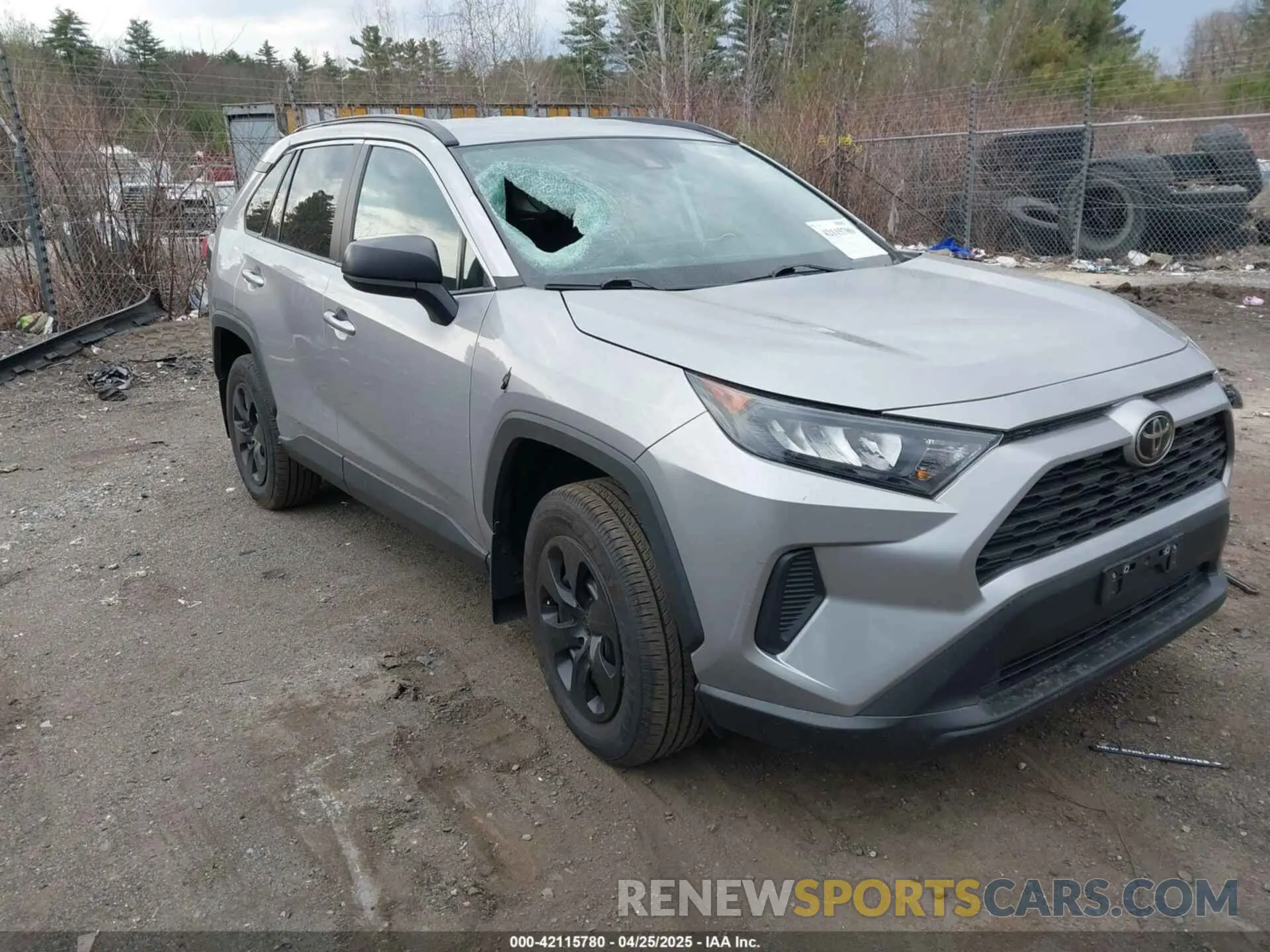 13 Photograph of a damaged car 2T3F1RFV7MC242074 TOYOTA RAV4 2021