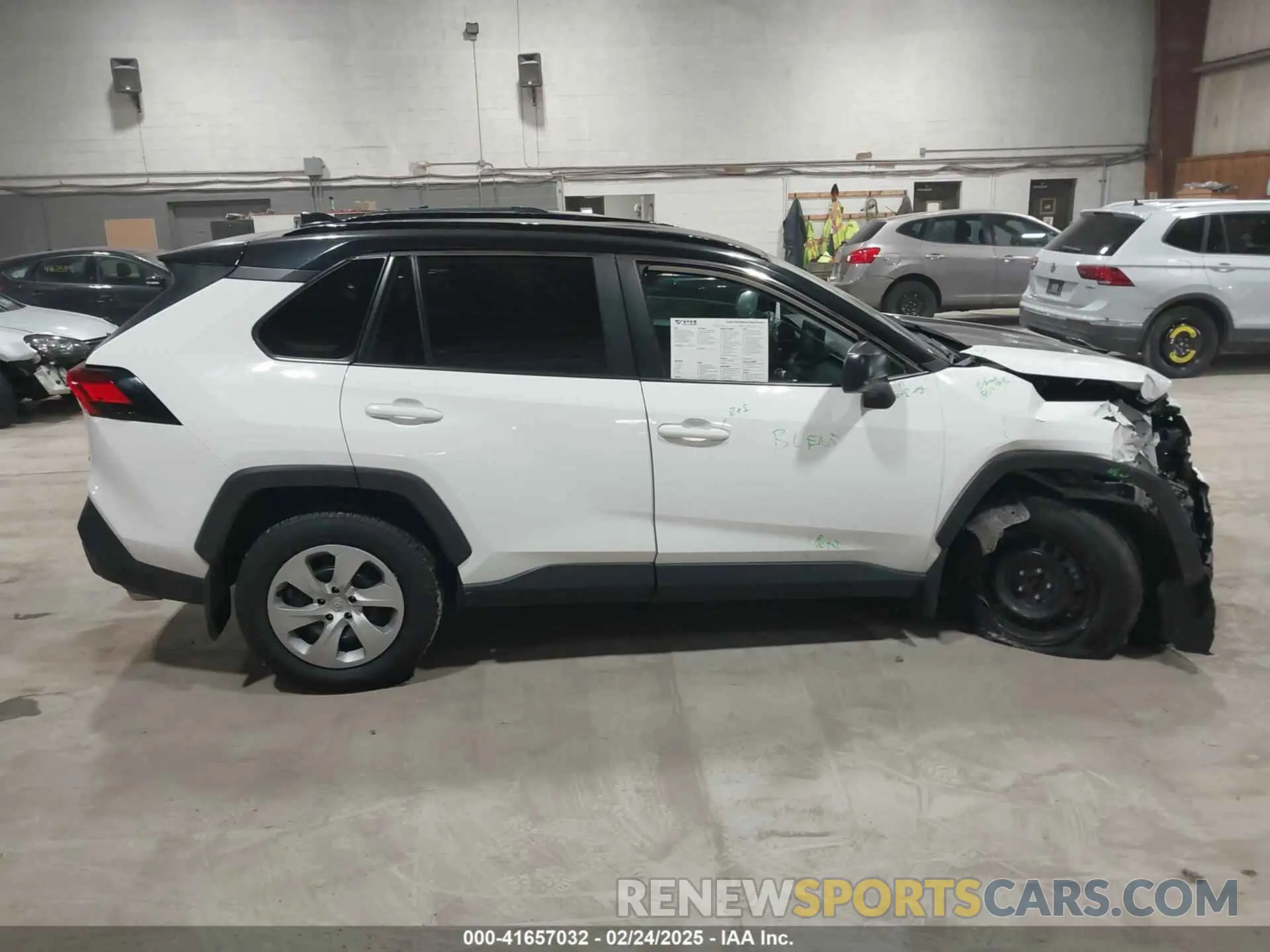13 Photograph of a damaged car 2T3F1RFV7MC242625 TOYOTA RAV4 2021