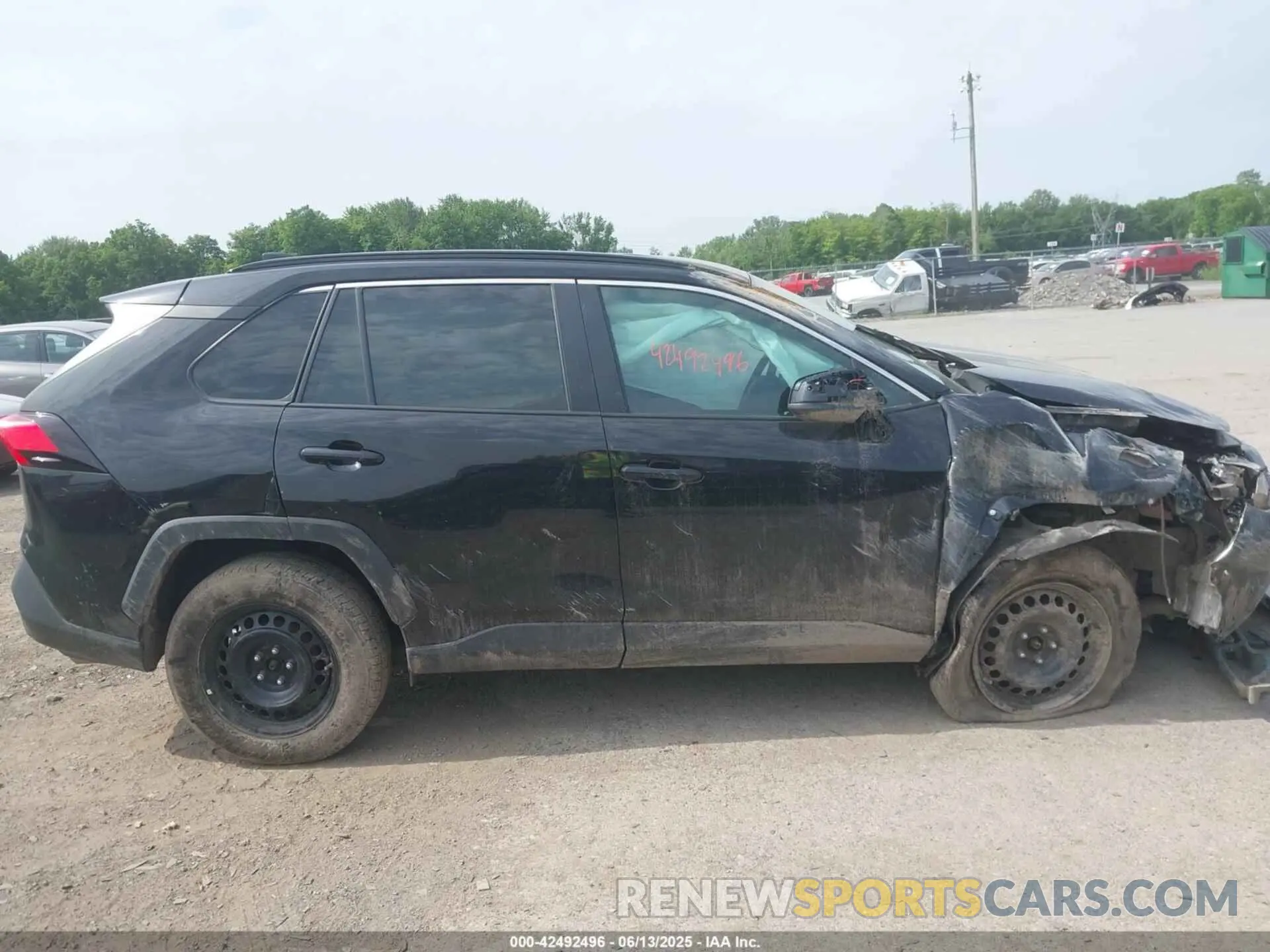 13 Photograph of a damaged car 2T3F1RFV7MC244066 TOYOTA RAV4 2021