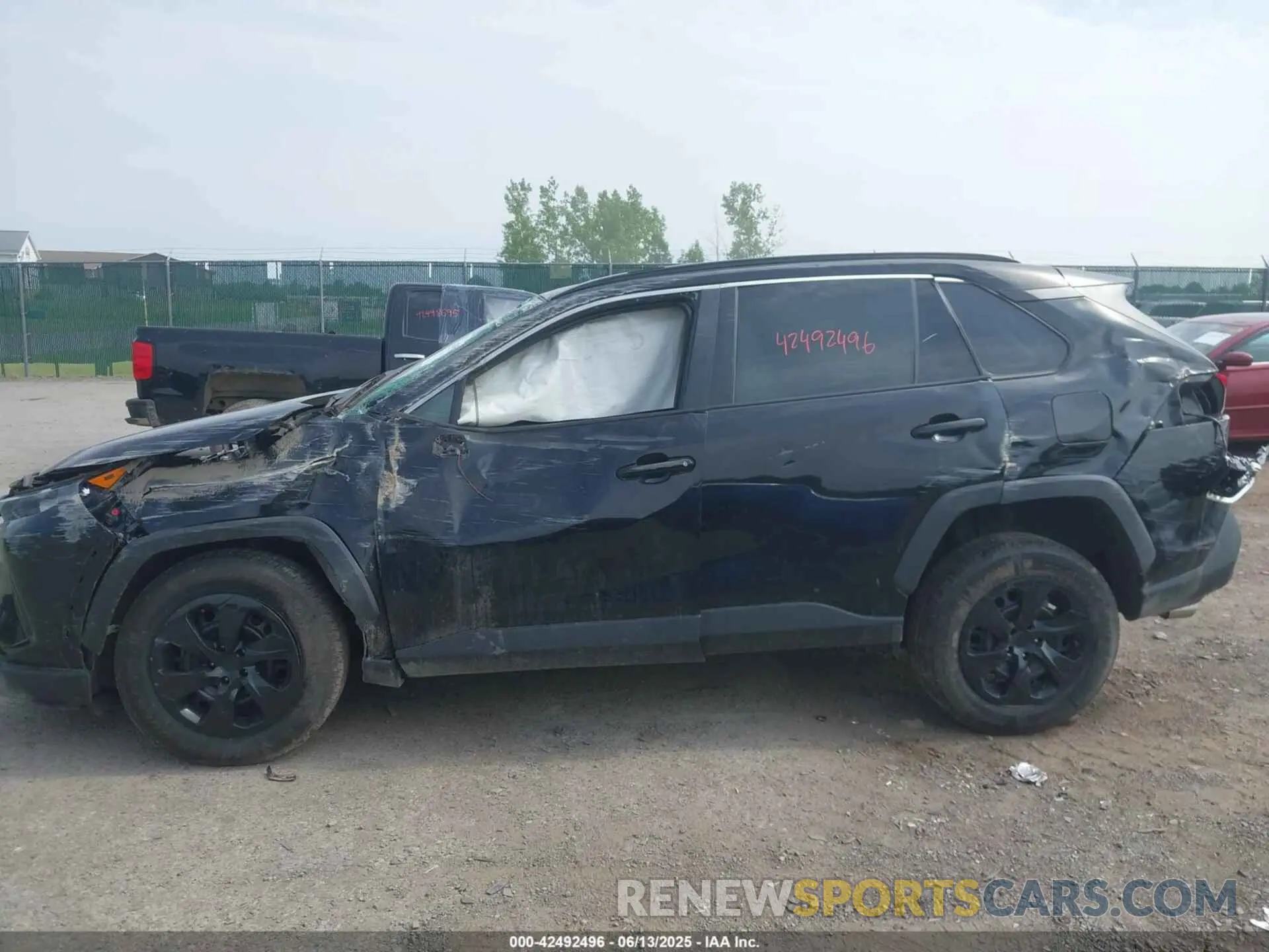 14 Photograph of a damaged car 2T3F1RFV7MC244066 TOYOTA RAV4 2021